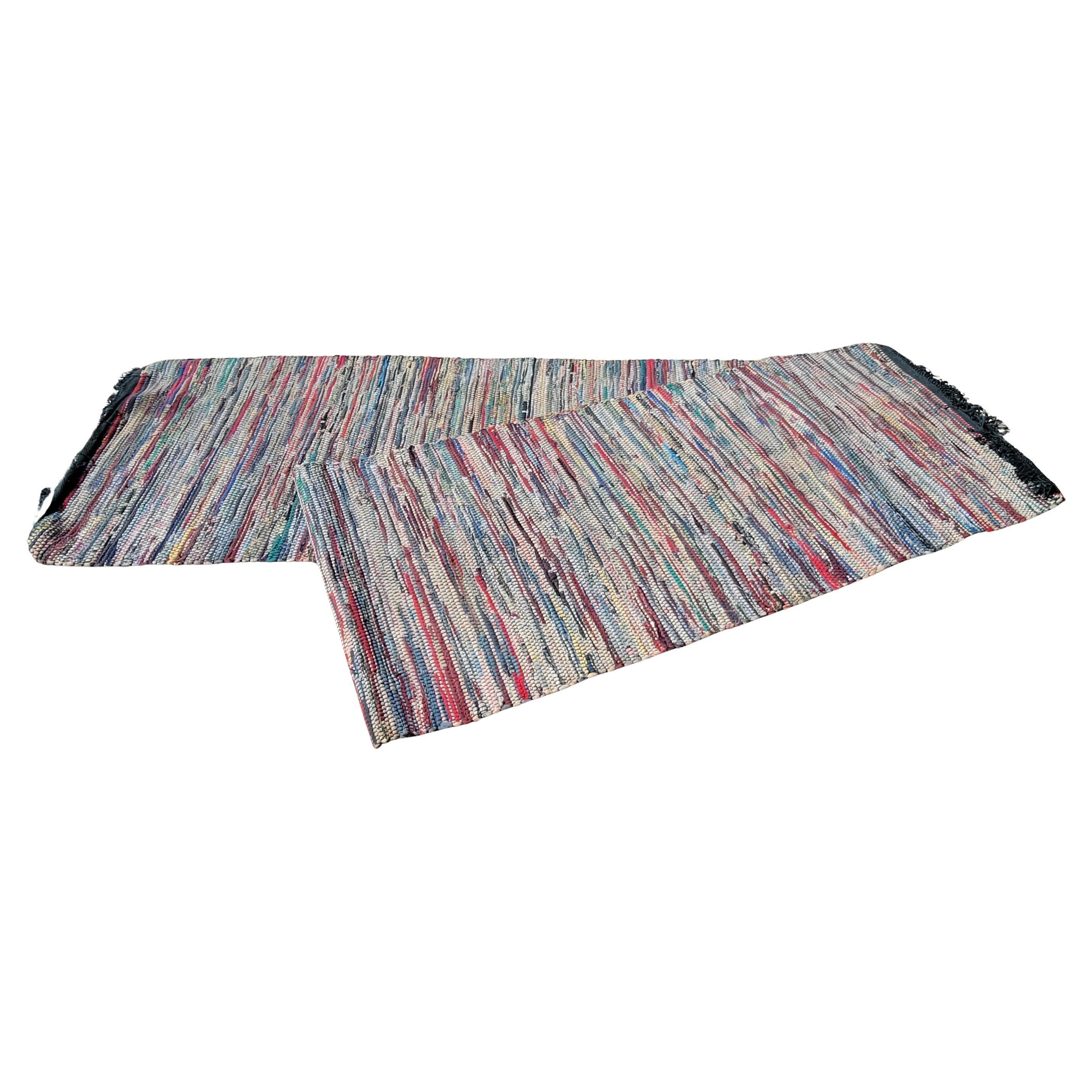 Alfombra de Trapo XIX en venta