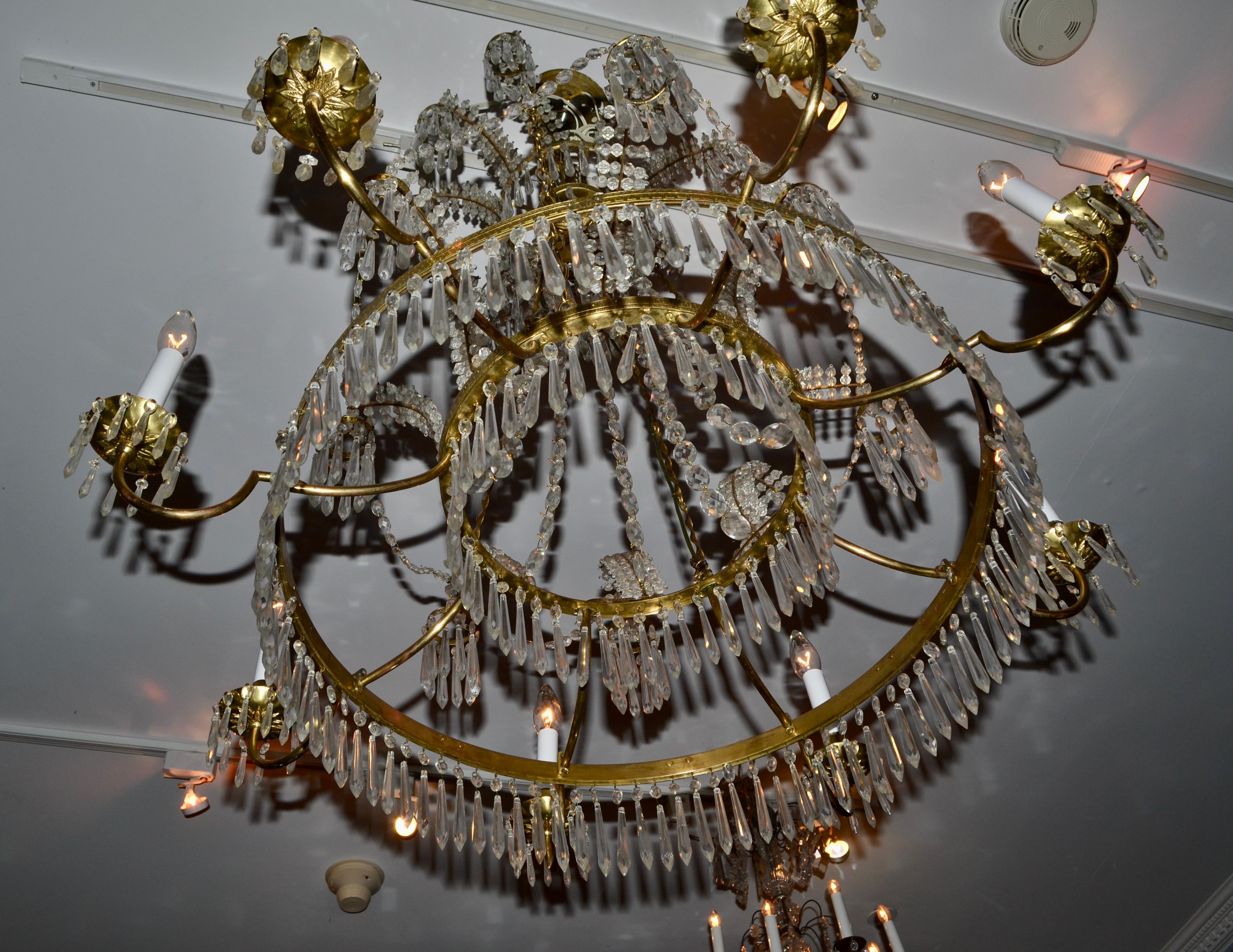 19th Century Russian/Baltic Style Chandelier 6