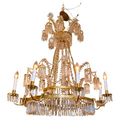 Lustre de style russe/balte du 19e siècle