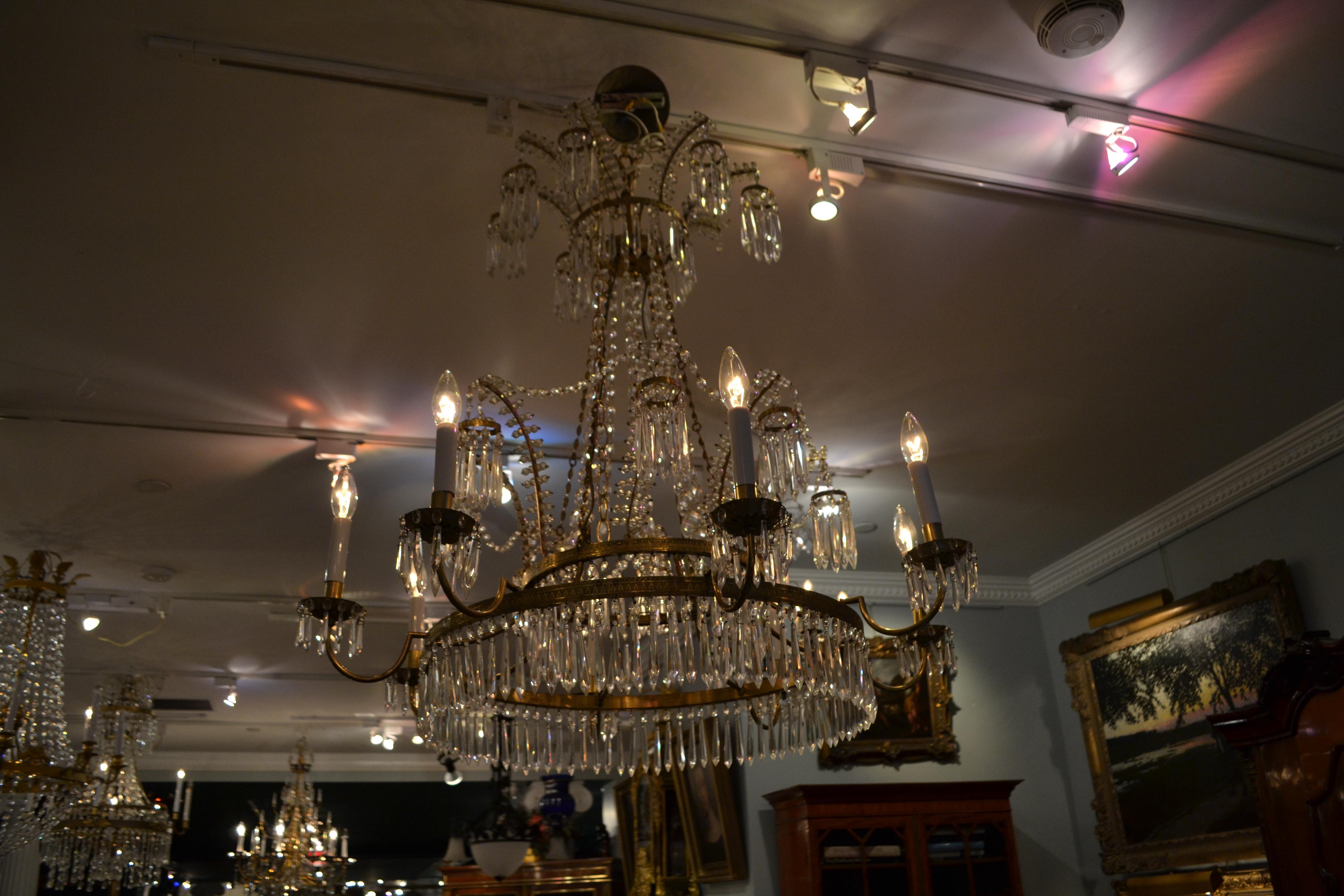 19th Century Russian/Baltic Style Chandelier 3