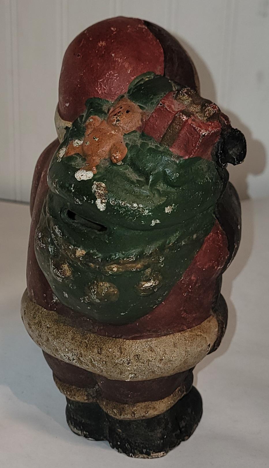 Américain Banque de centimes du Père Noël du 19e siècle en vente