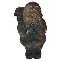 19thc Santa Clause Penny Bank