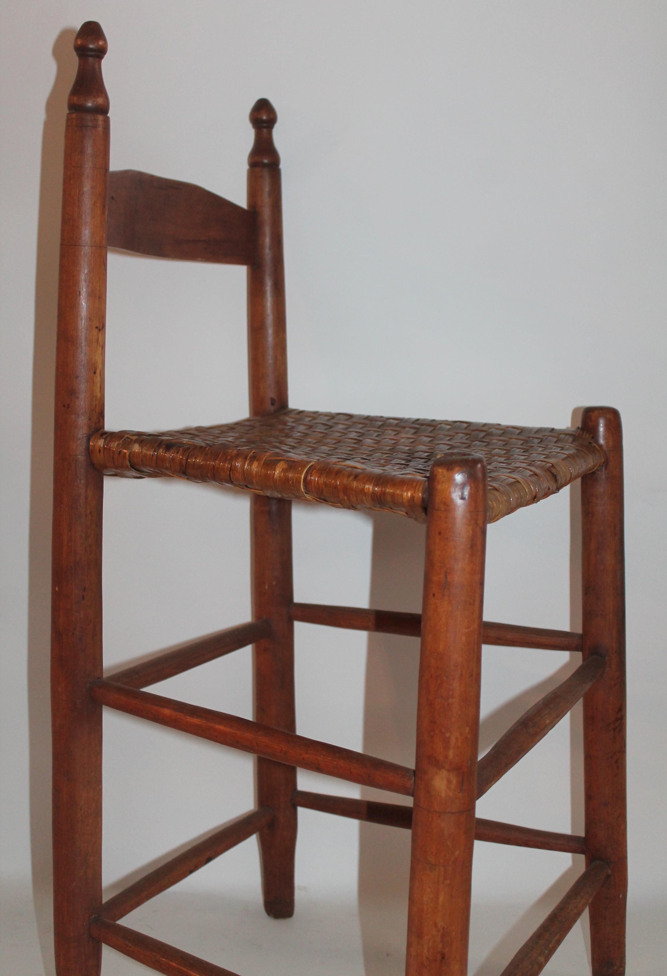 Hand-Crafted 19th Century Shaker Style Chair