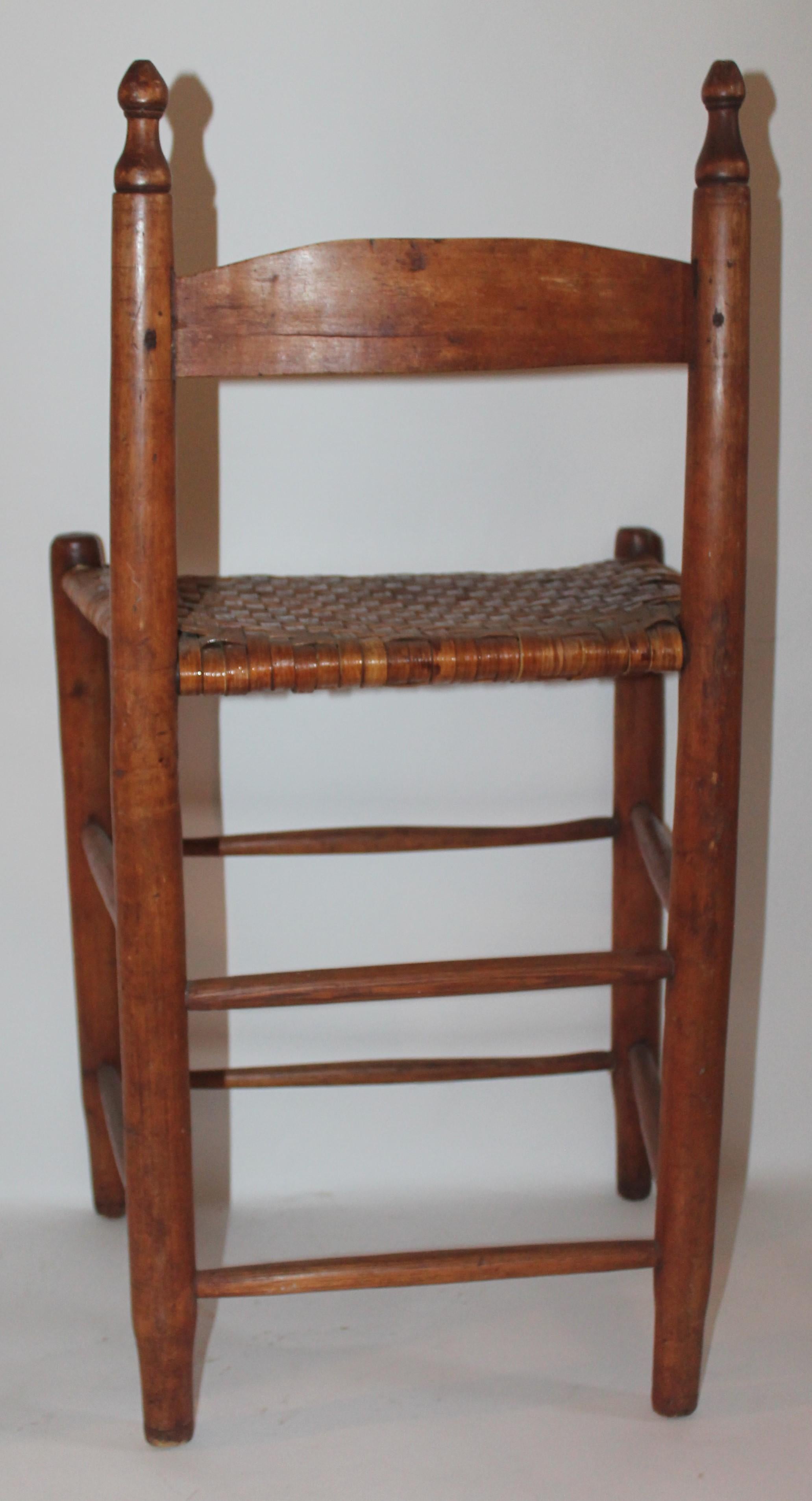 19th Century Shaker Style Chair In Good Condition In Los Angeles, CA