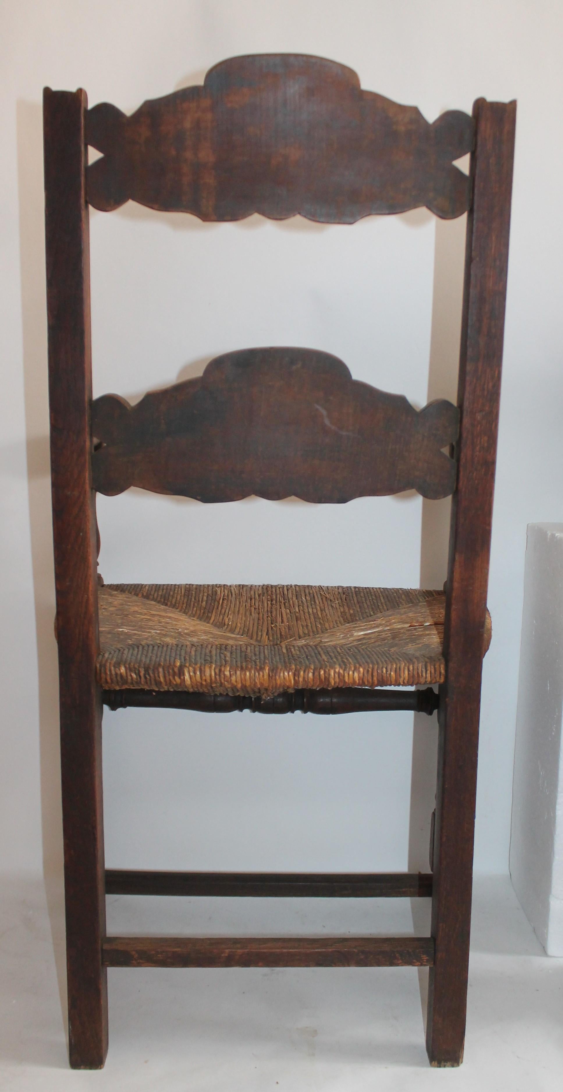 mexican wood chair