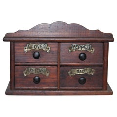 19thc Spice Box from New England