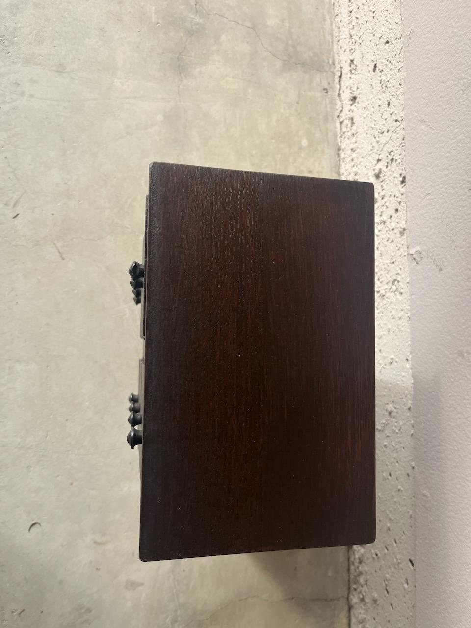 19thc Spice Wall Box/ Cabinet In Good Condition For Sale In Los Angeles, CA