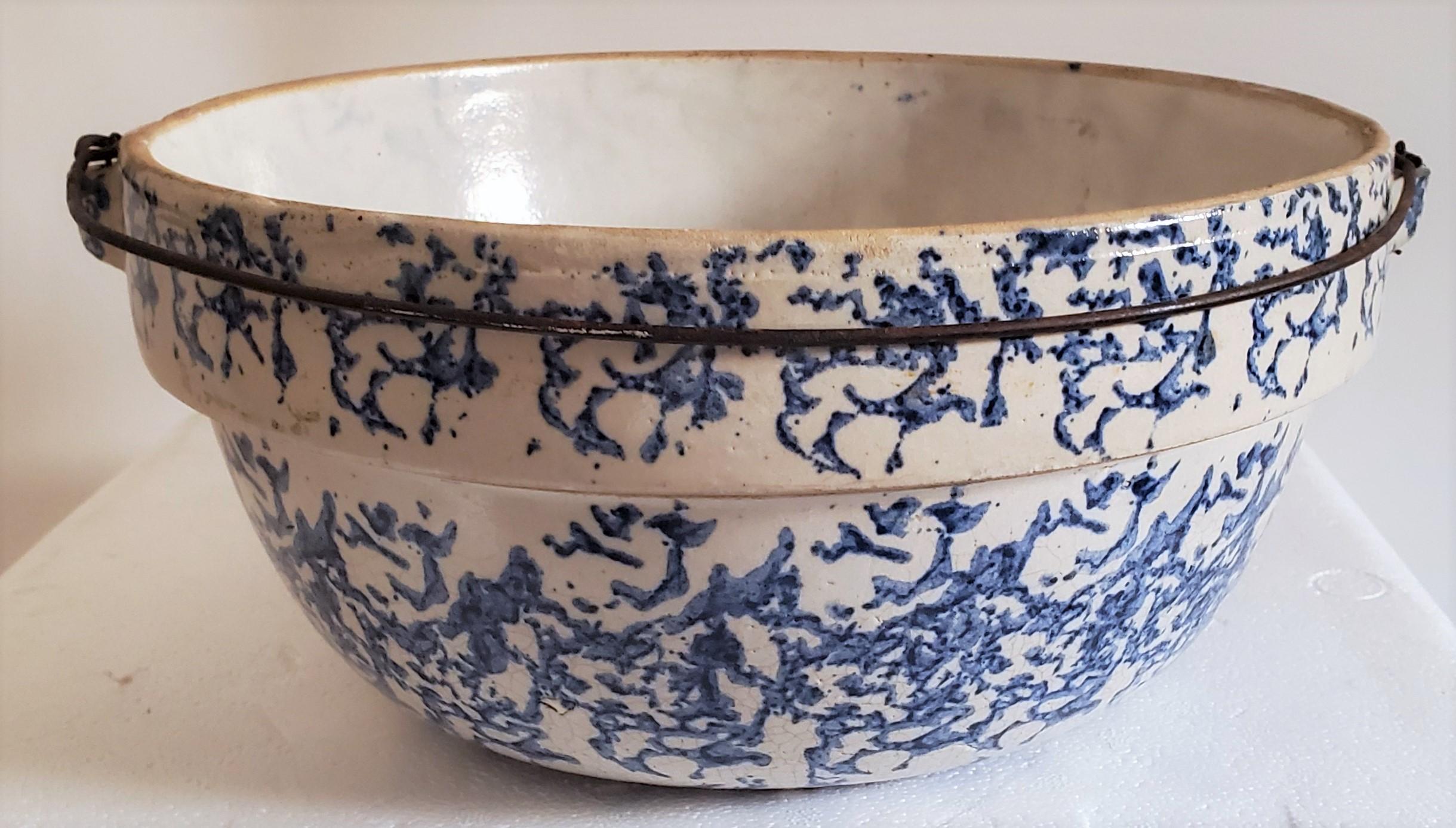 XIXe siècle Poterie en éponge du 19ème siècle, 3 pièces en vente
