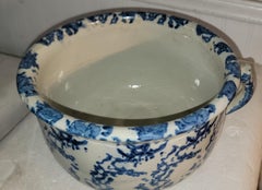 Orinal de cerámica esponjosa del siglo XIX