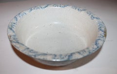 19th Century Spongware Bowl