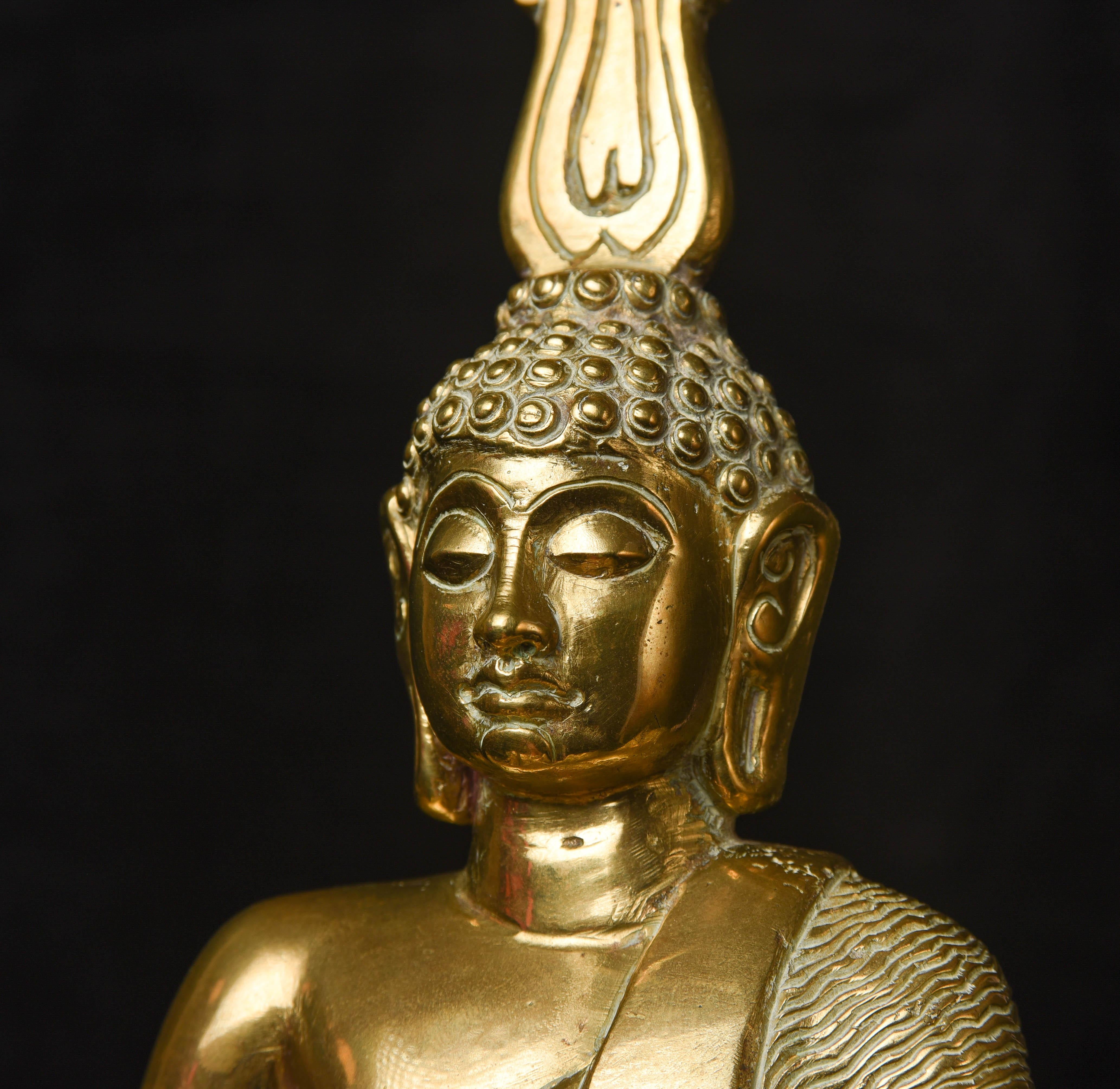19thC Sri Lankan Buddha, 5354 6