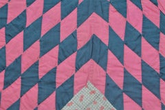 19thc Star Quilt, Eight Point Pattern