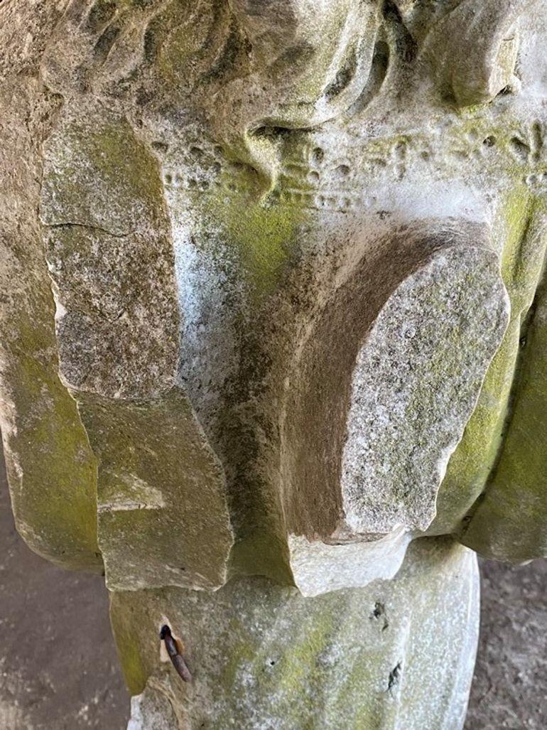 Figura statuaria in marmo del XIX secolo in vendita 1