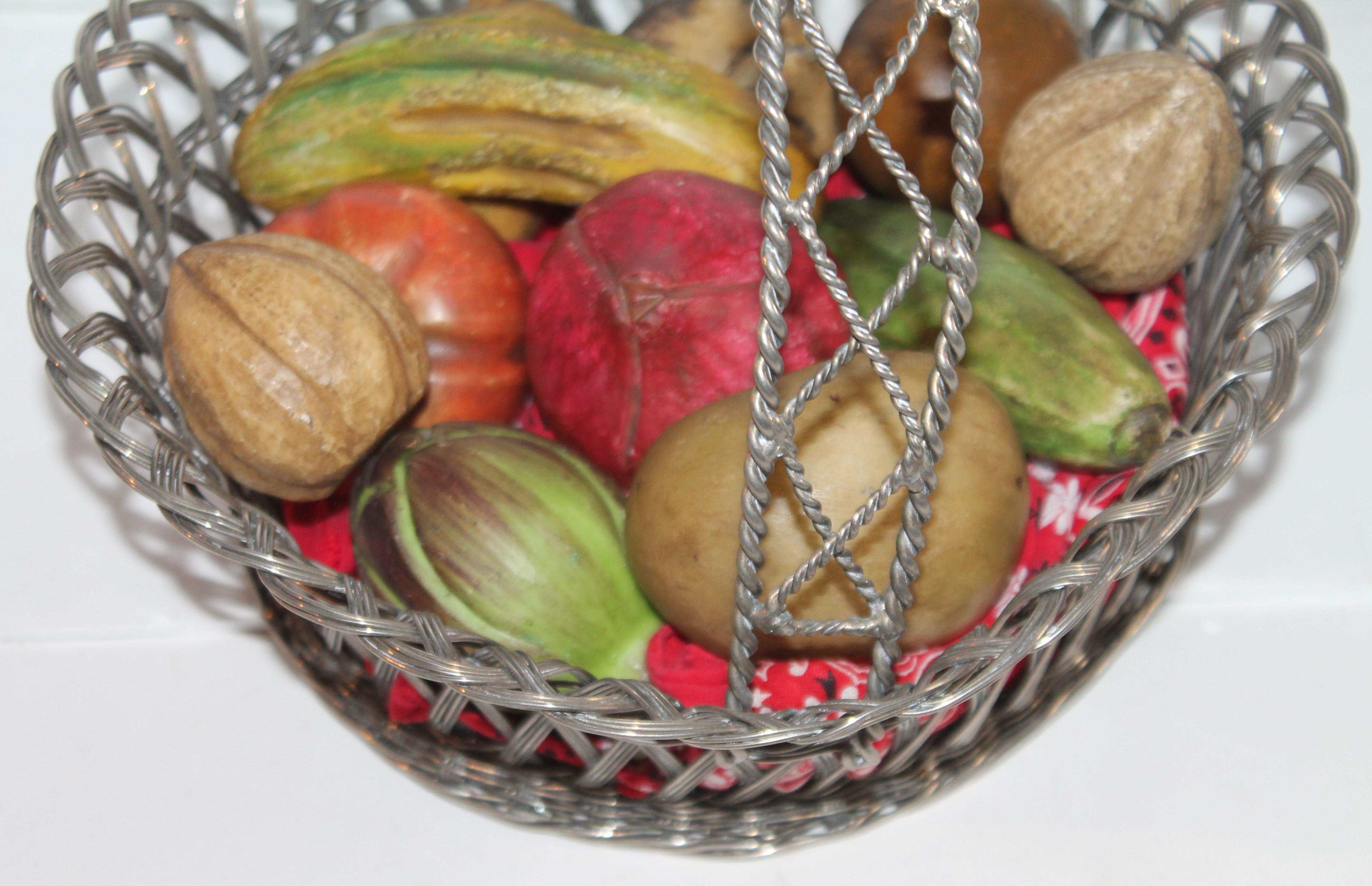 American 19th Century Stone Vegetables Entire Collection