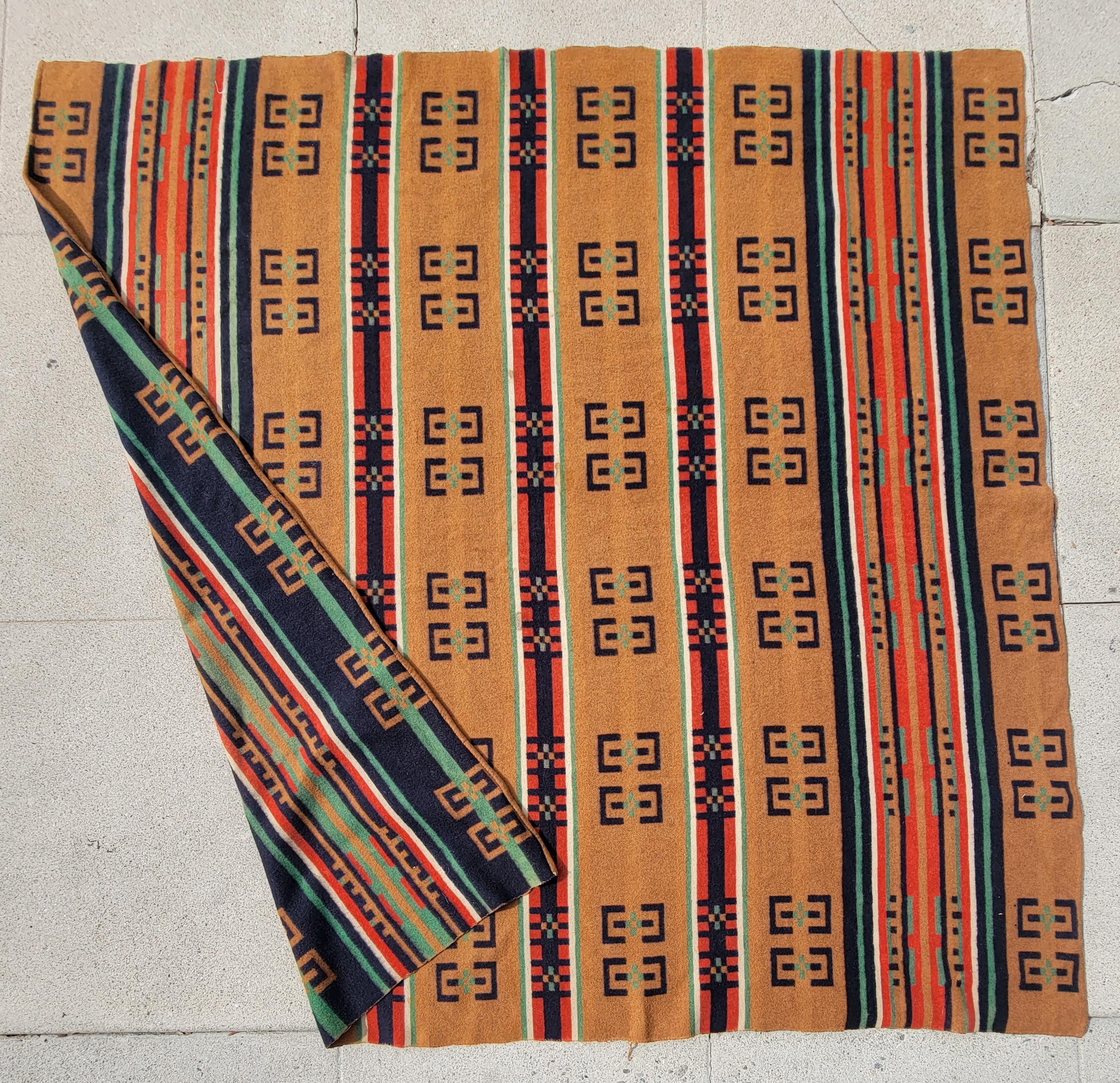 19Thc Wool striped horse blanket in fantastic condition & colors.These blankets are hard to find.