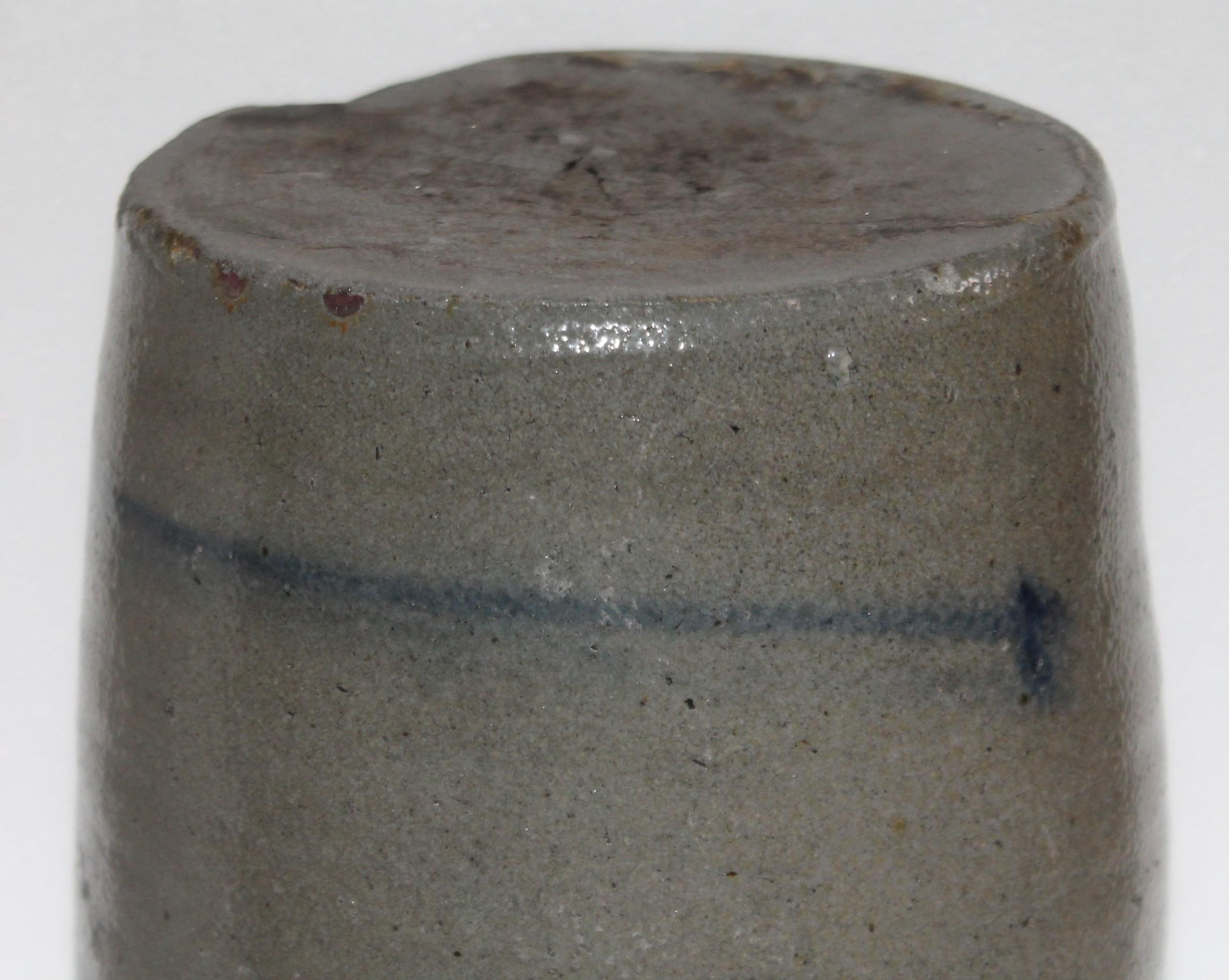 vintage stoneware jar