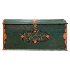 19th Century Swedish Marriage/Dowry Chest