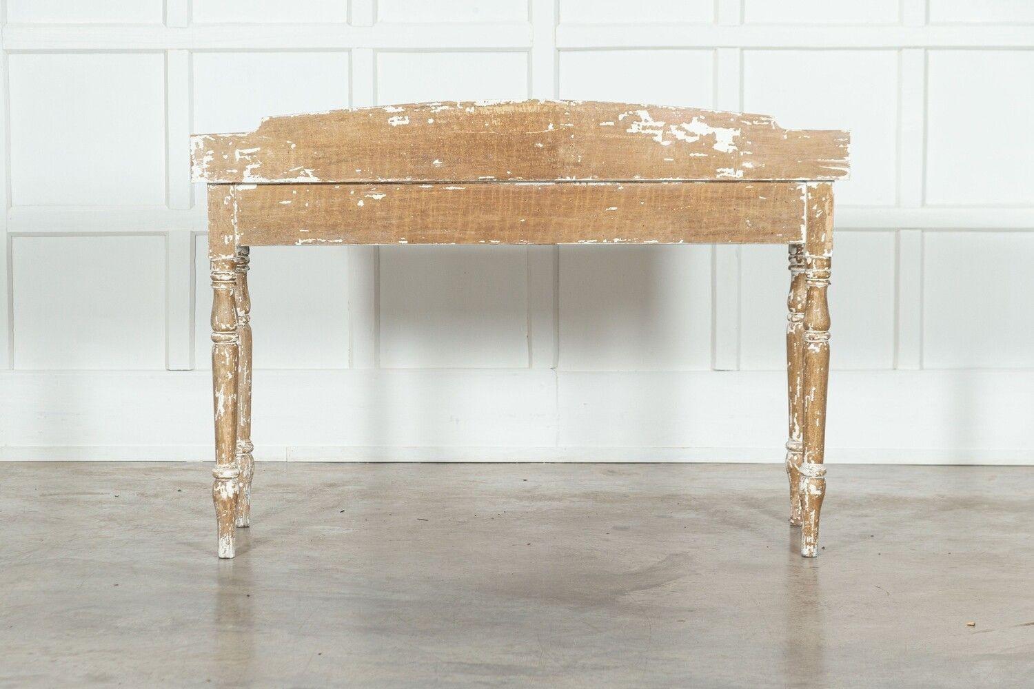 19thC Swedish Painted Serving Table For Sale 8