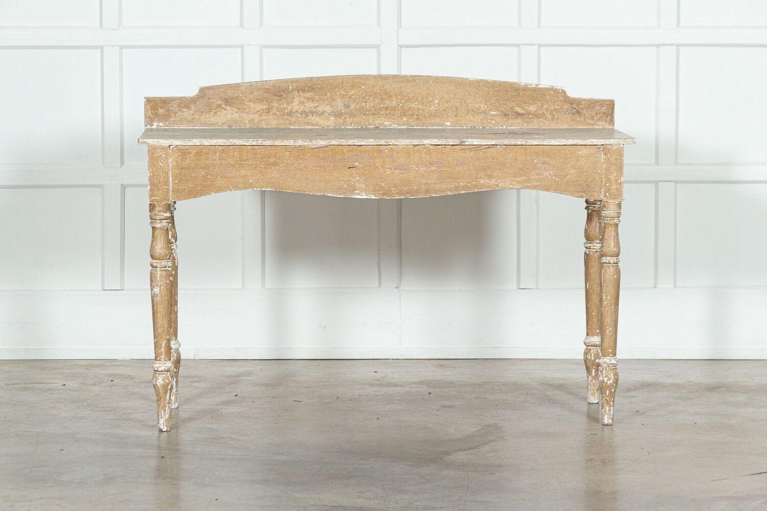 19thC Swedish Painted Serving Table In Good Condition For Sale In Staffordshire, GB