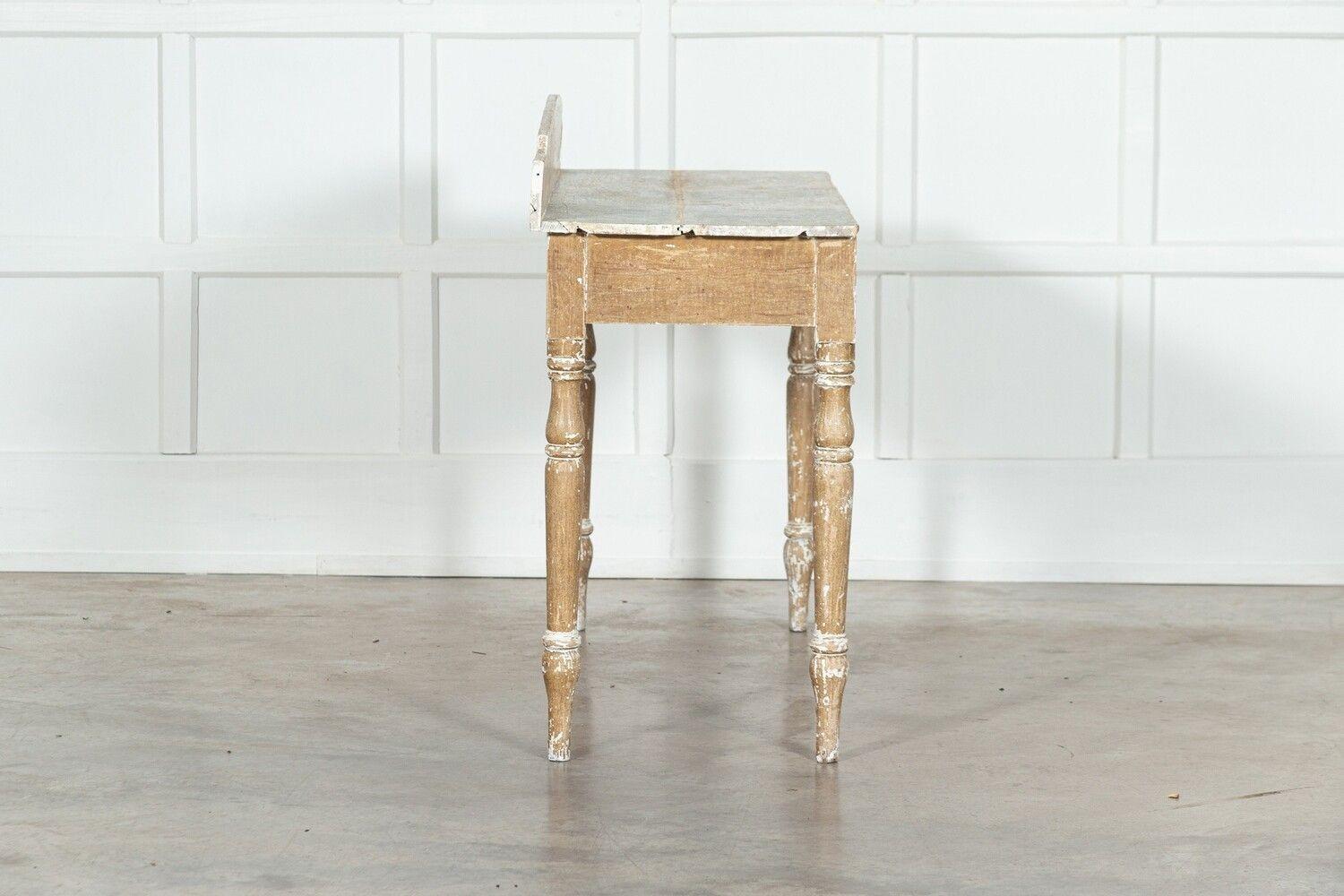 19thC Swedish Painted Serving Table For Sale 4