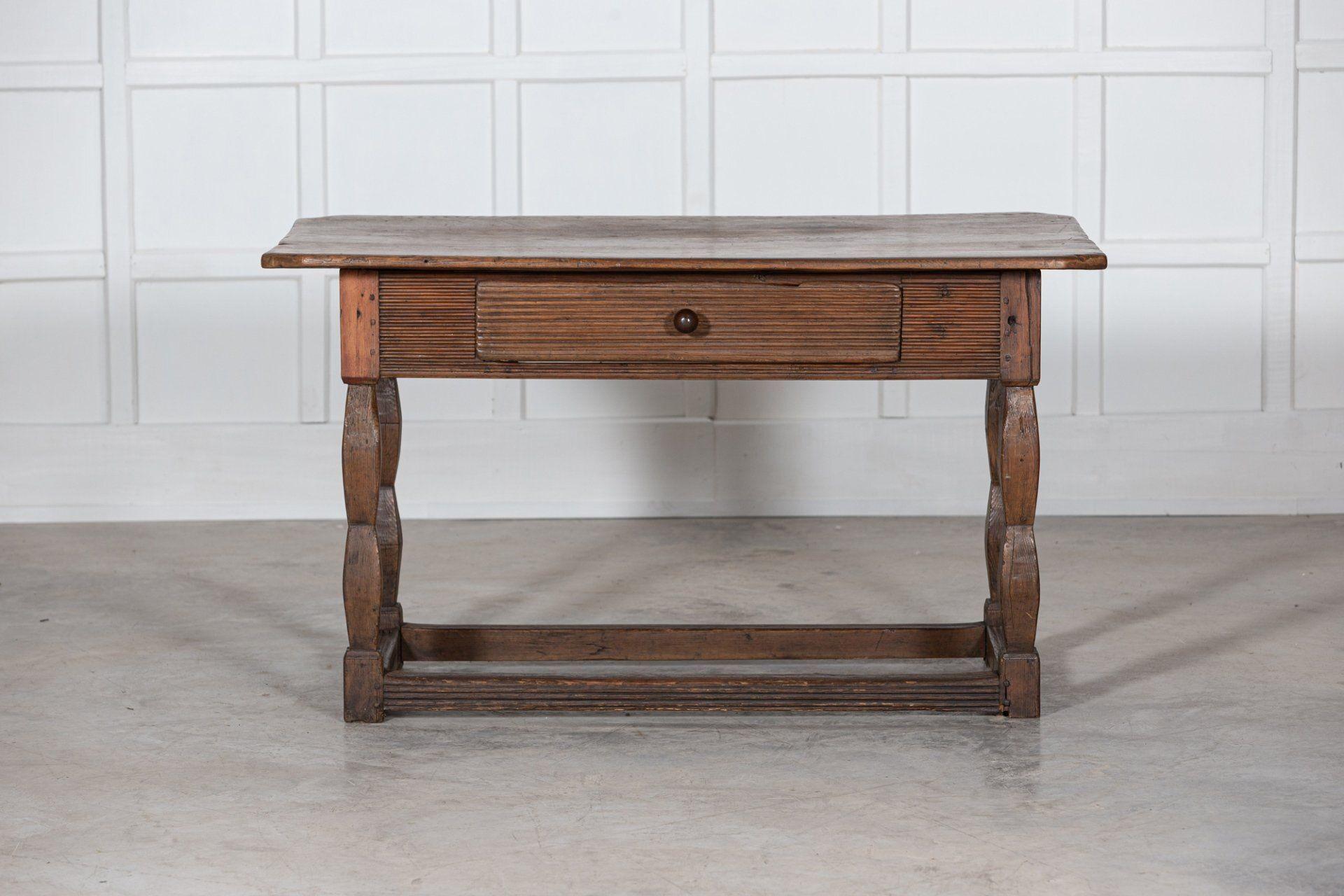 circa 1800
19thC Swedish Provincial Pine Refectory Table
Excellent form, wear and colour

W138 x D75 x H79 cm.