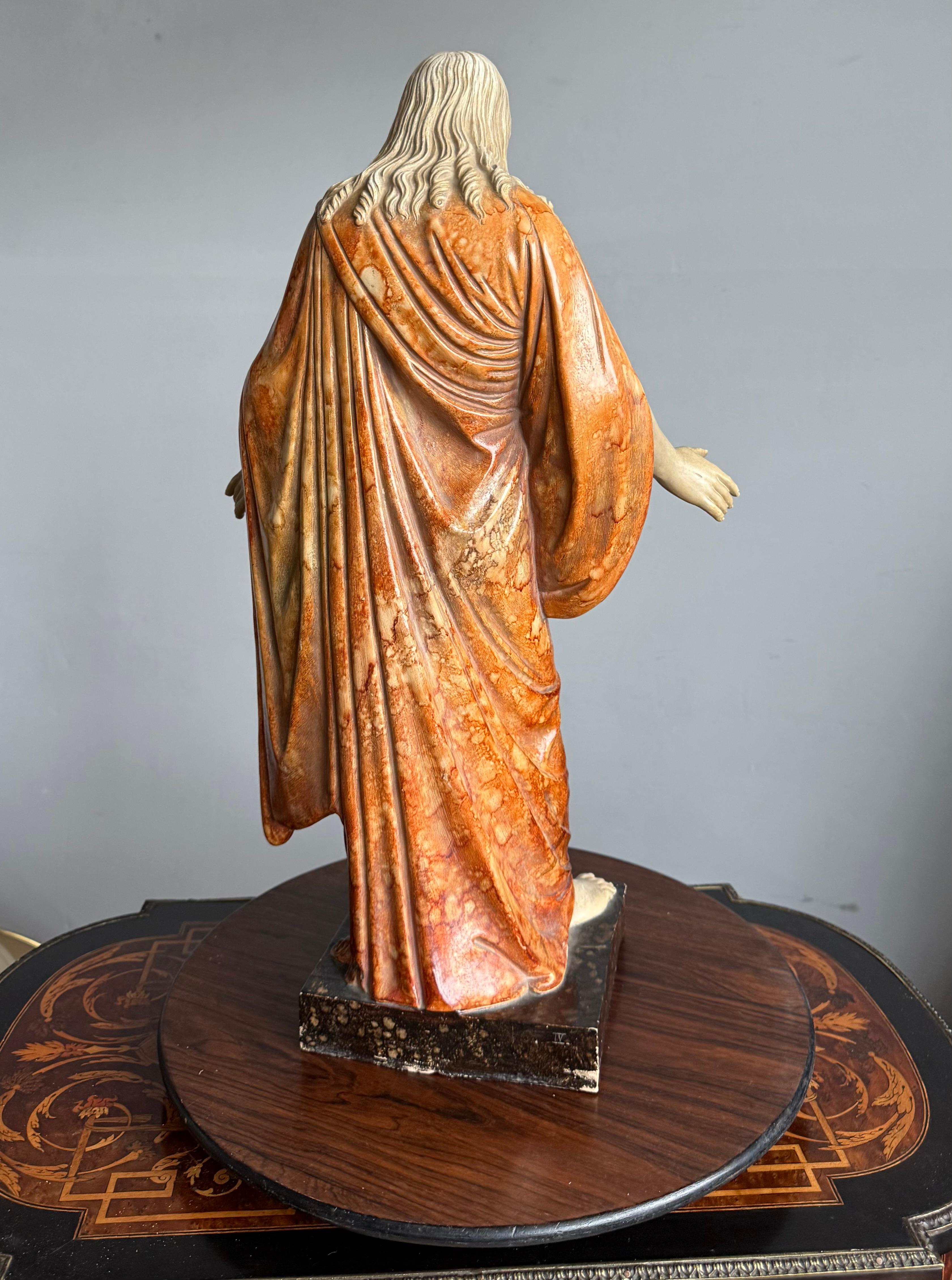 Scultura in terracotta del XIX secolo 