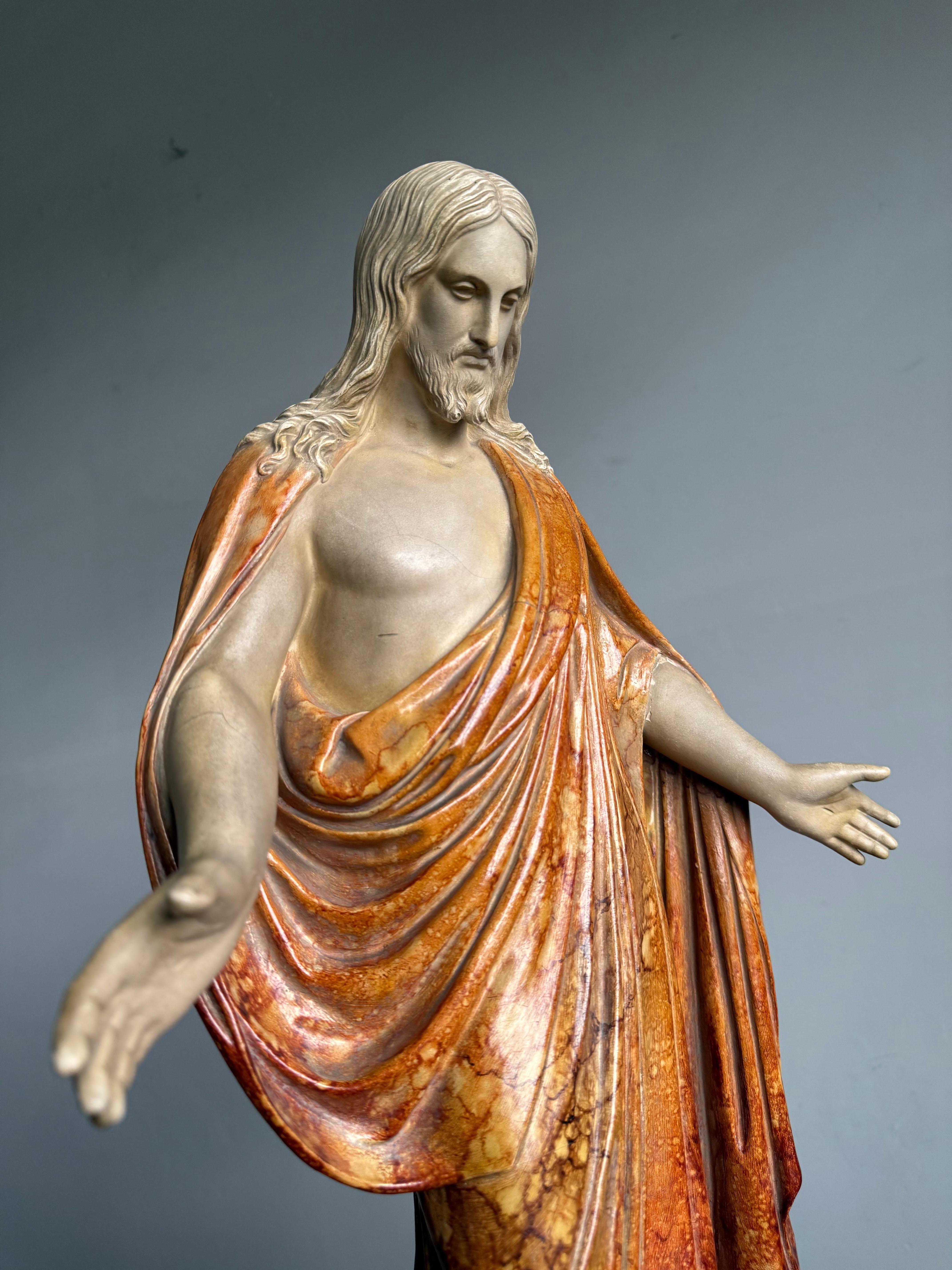Scultura in terracotta del XIX secolo 
