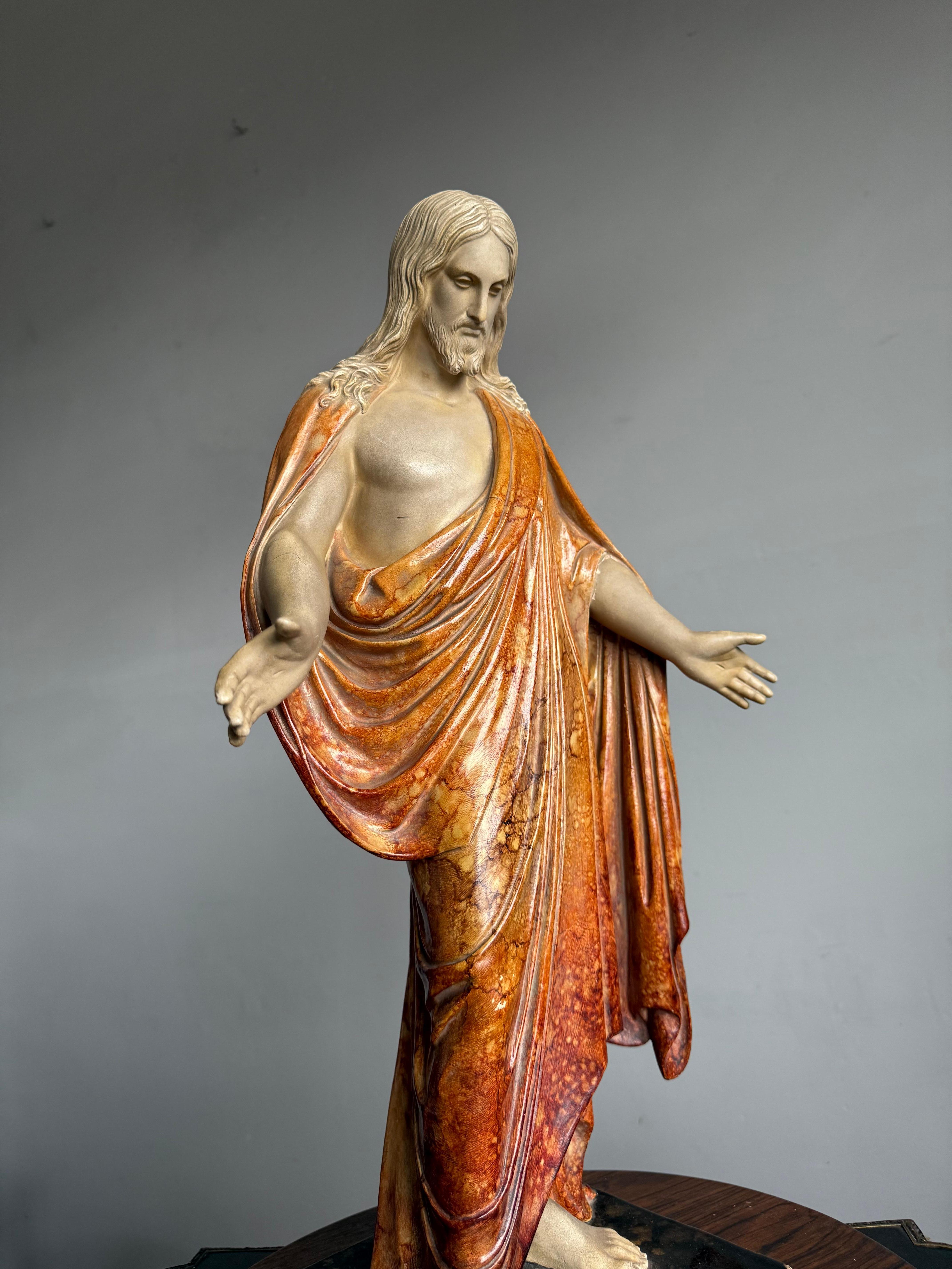 Scultura in terracotta del XIX secolo 