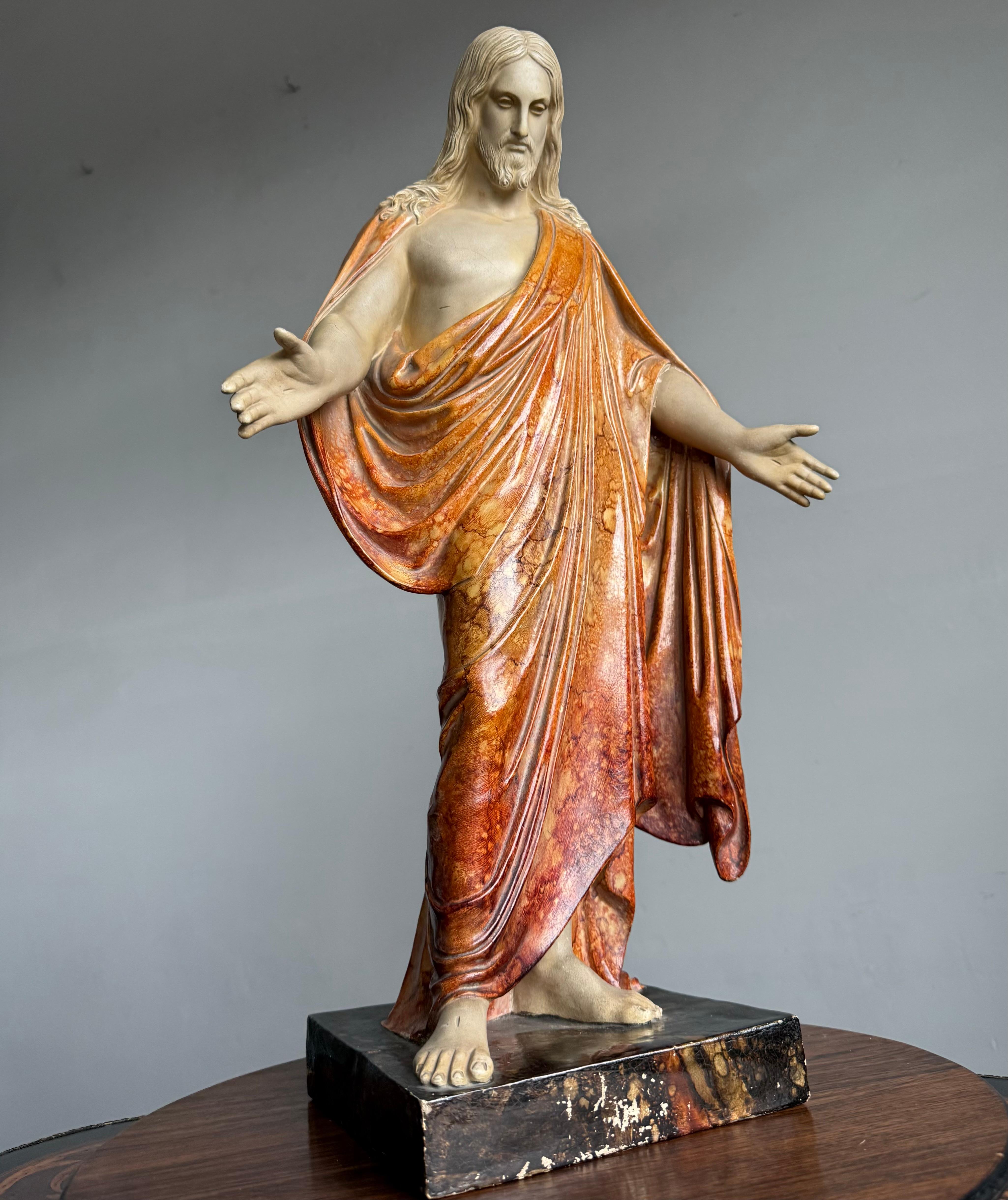 Scultura in terracotta del XIX secolo 
