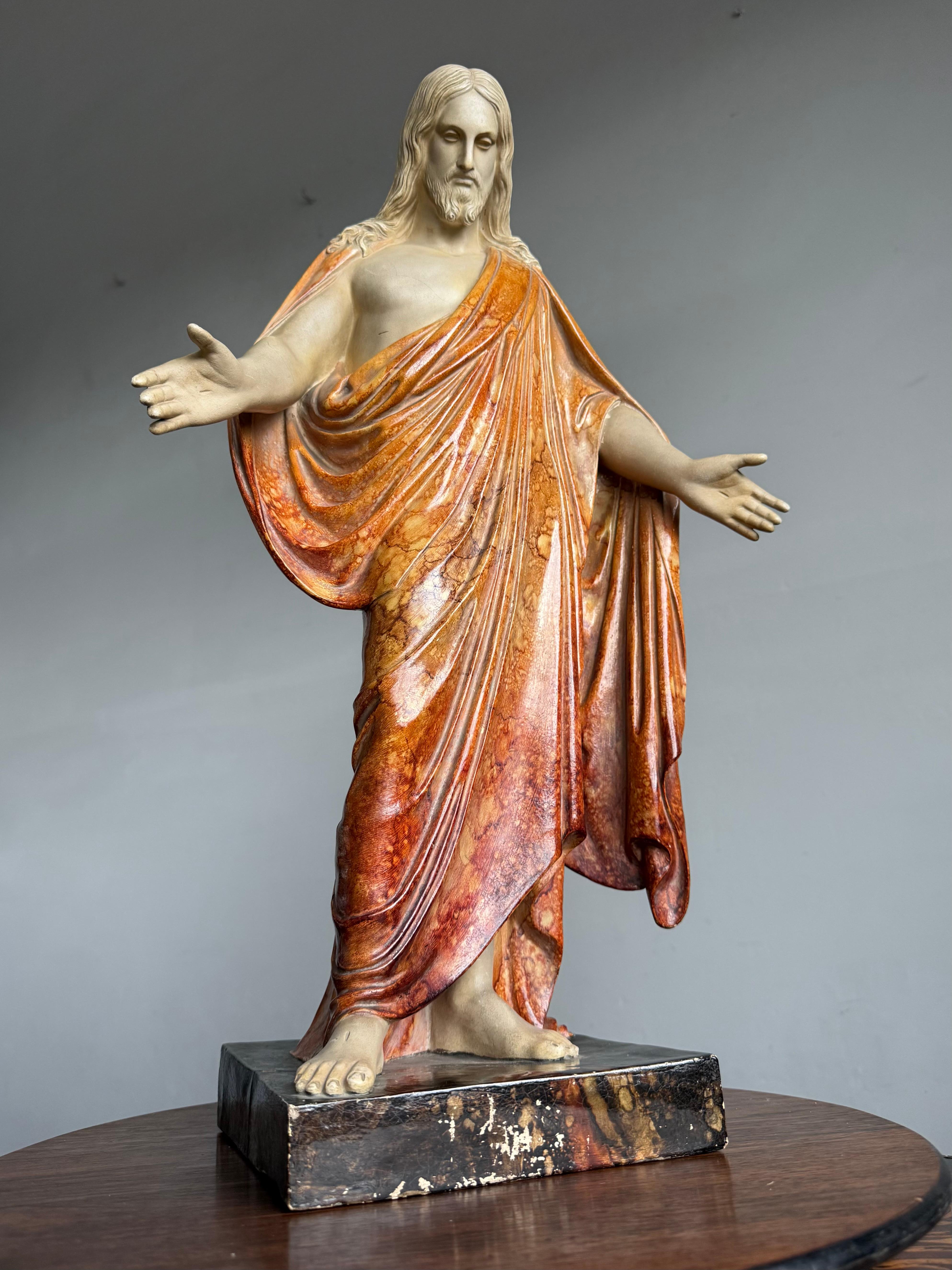 Arts and Crafts Scultura in terracotta del XIX secolo 