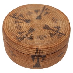 19thc Tight Weave North West Coast Indian Basket