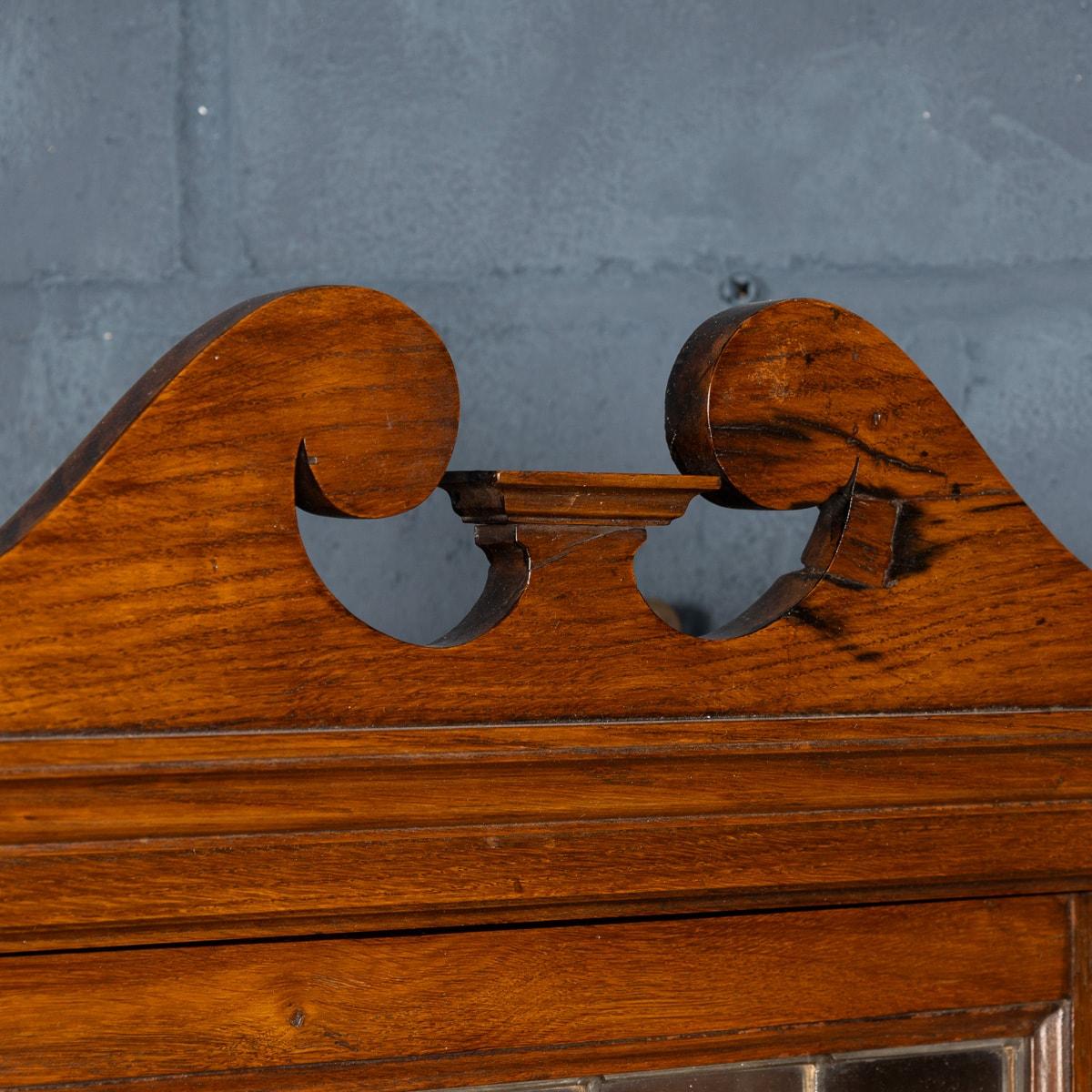 Armadietto angolare in legno del XIX secolo, Oak della HMS Foudroyant, la nave ammiraglia di Lord Nelson in vendita 5