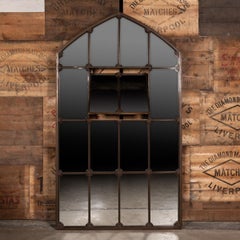 19th Century Victorian Cast Iron Mirror, circa 1850