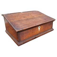 19Thc Nussbaum Schreibtischplatte Lap Desk