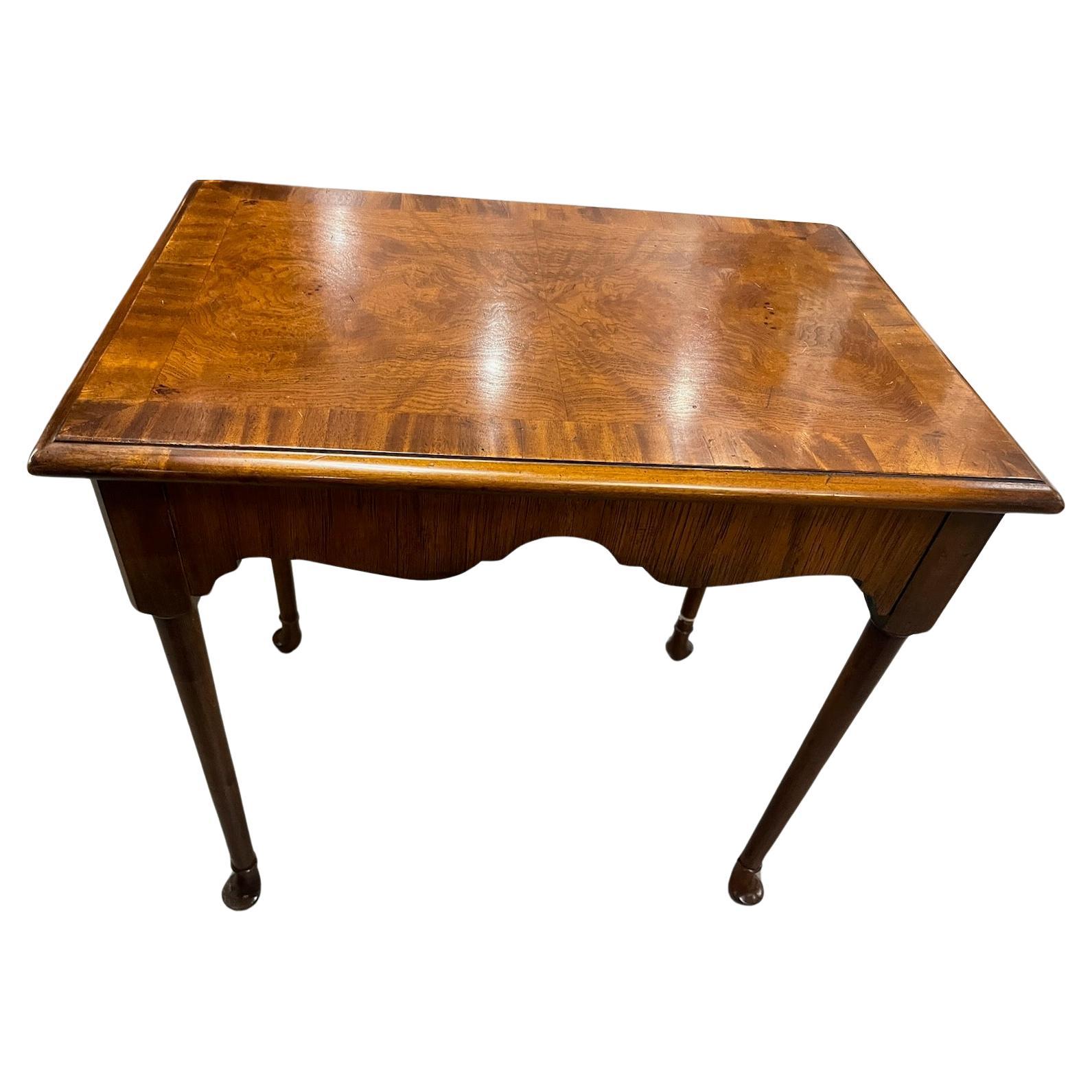 19Thc Walnut Side Table For Sale