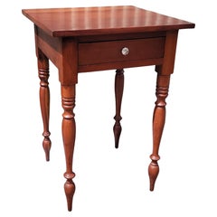 19th Century Walnut Side Table from Pennsylvania