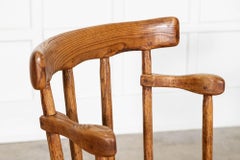 19thC Welsh Ash & Elm Vernacular Hedge Chair