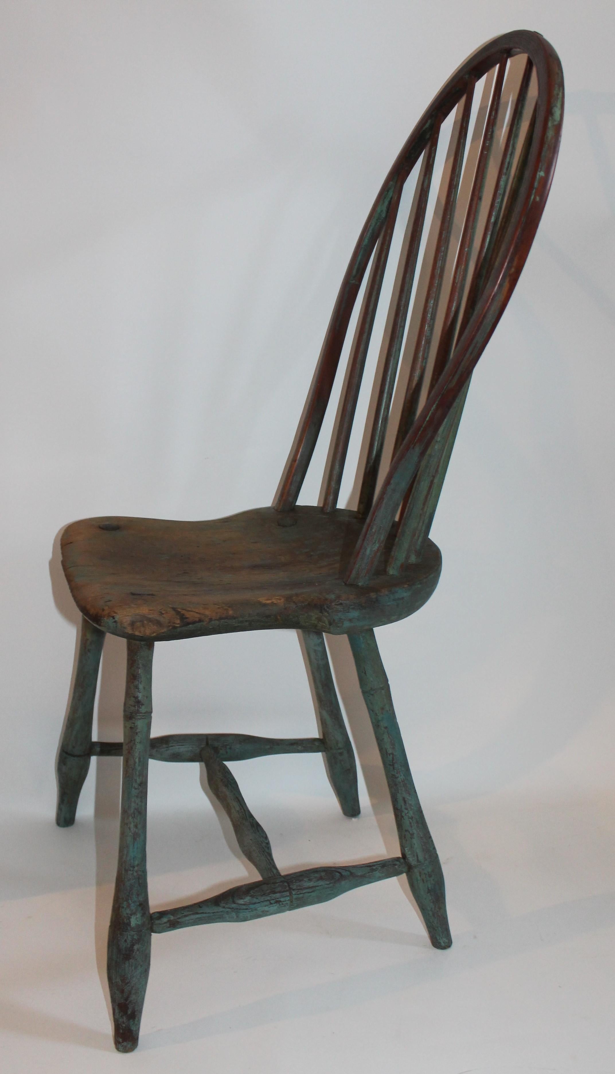 Wood 19th Century Windsor Chair Collection / 3 For Sale