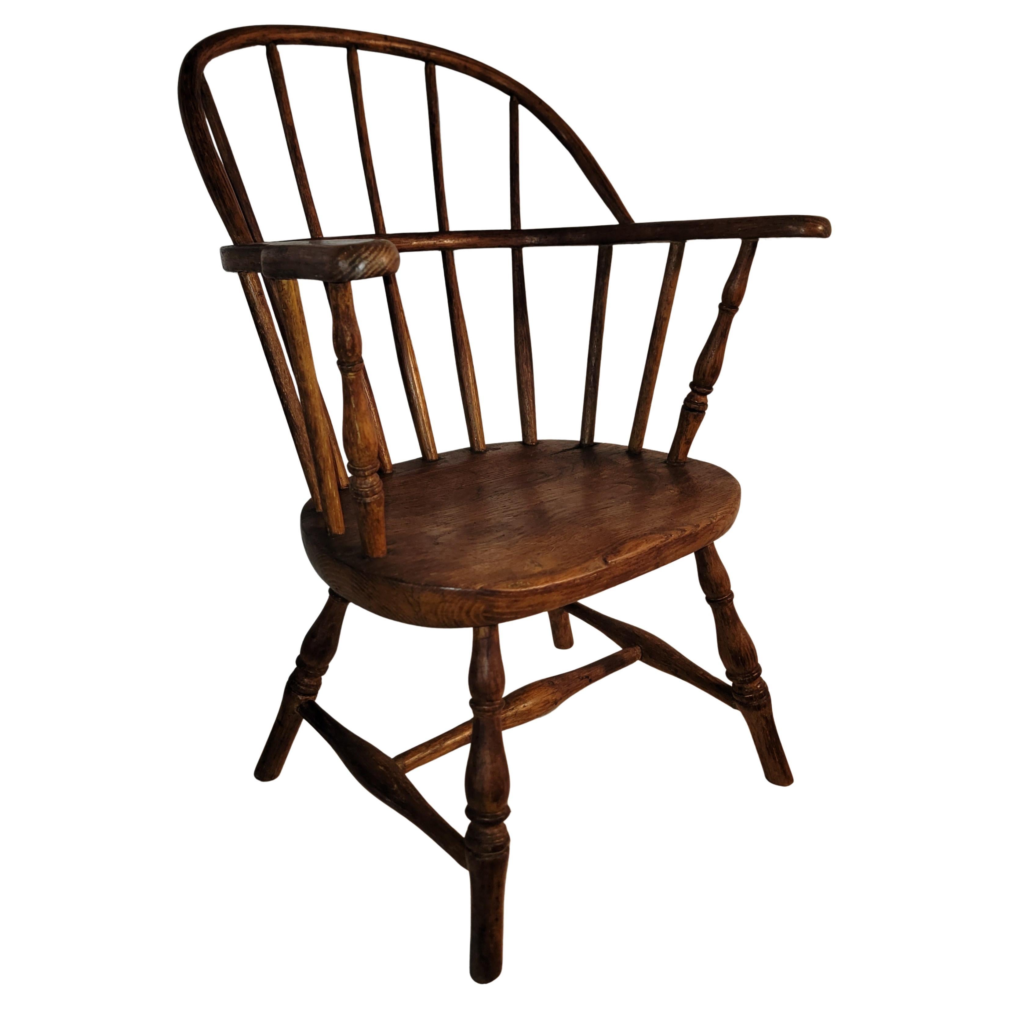 Chaise Windsor Childs du 19e siècle