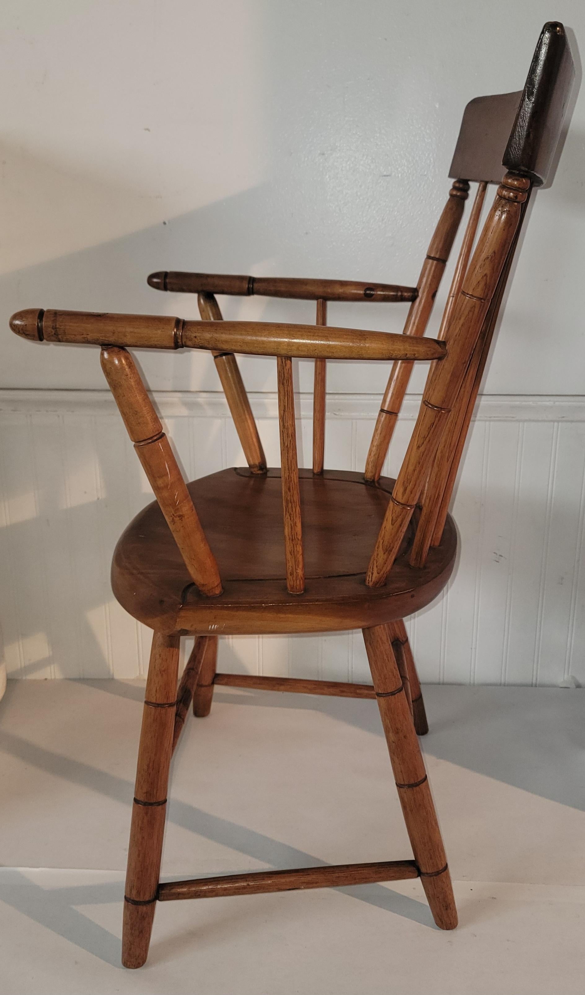 19Thc Windsor High Back Side Chair For Sale 5