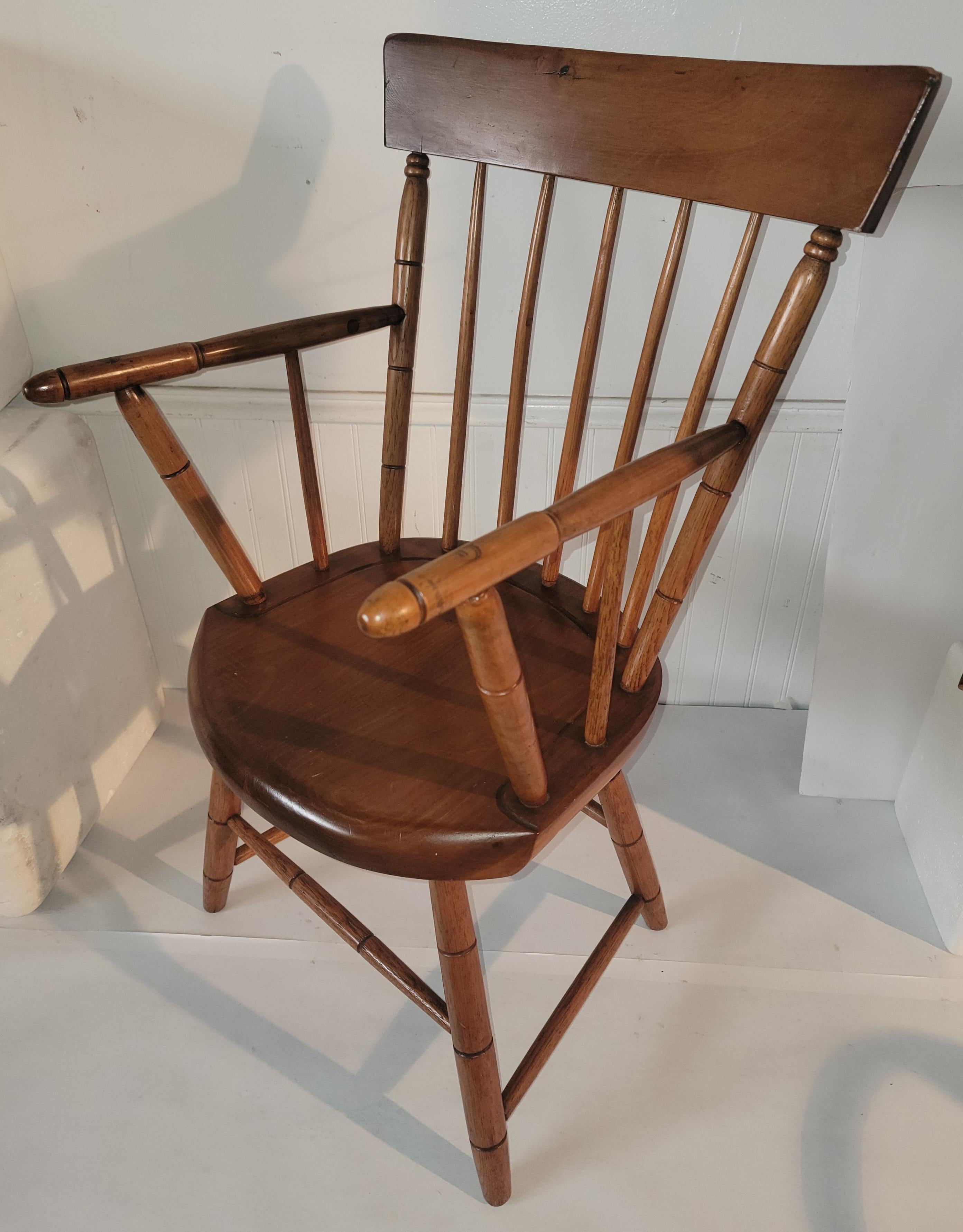 19Thc Windsor High Back Side Chair For Sale 7