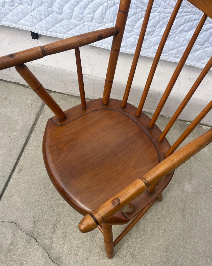 19Thc Windsor High Back Side Chair For Sale 1