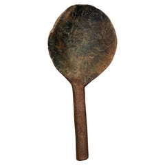 19thc Wood Pueblo Hand Carved Spoon