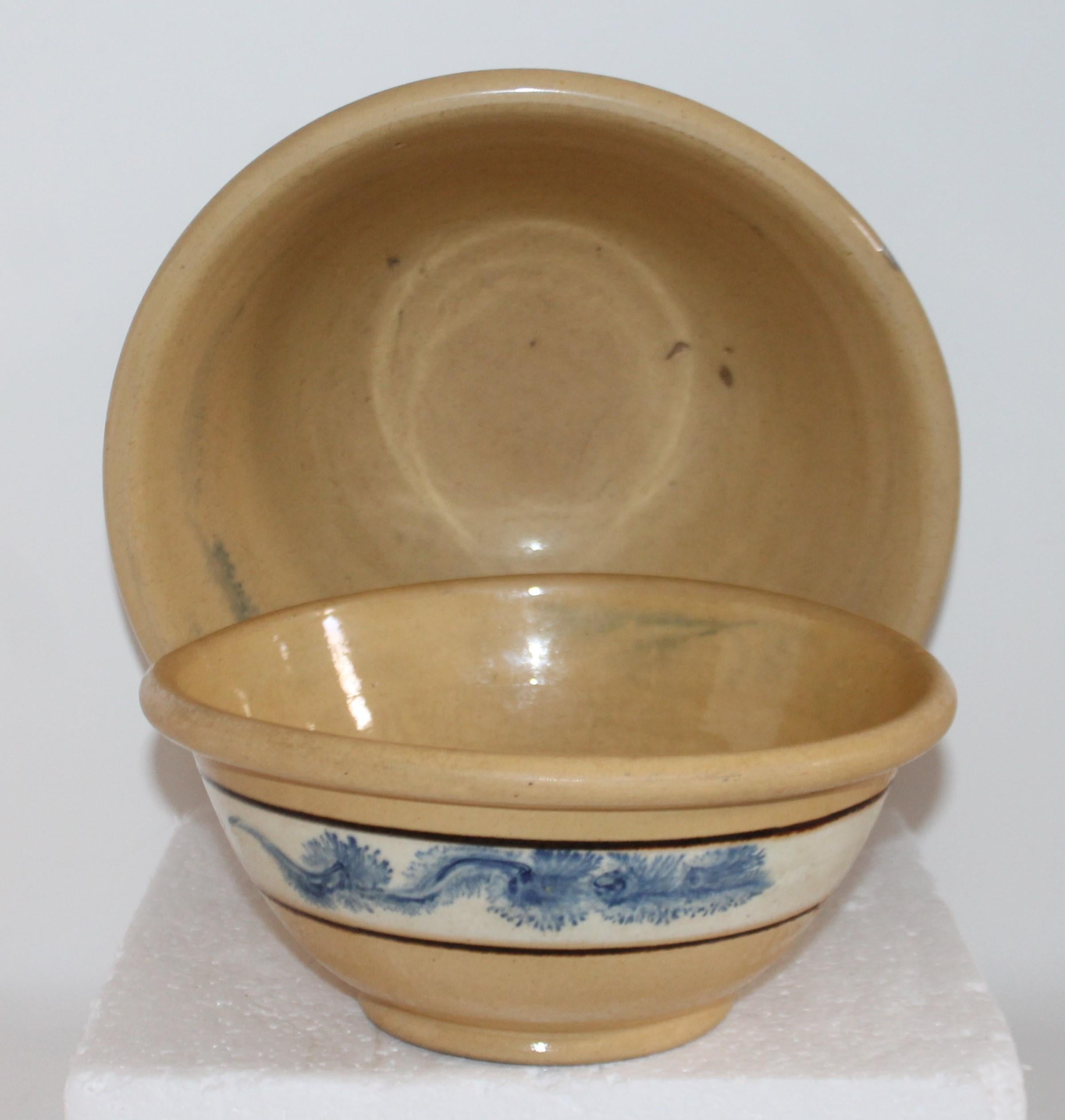 yellow ware bowls