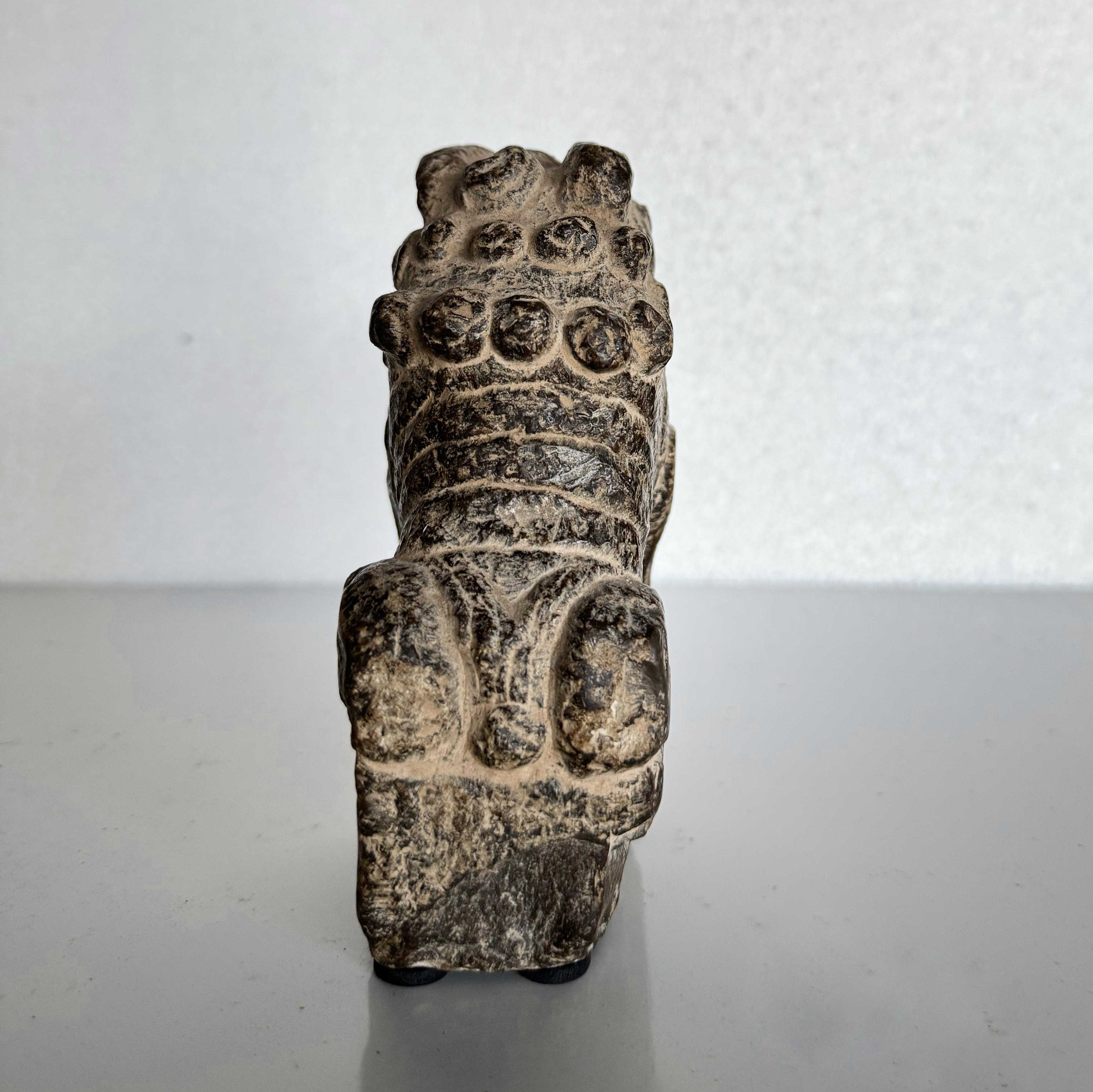 Chinois 19the Century Stone Shanxi Lion