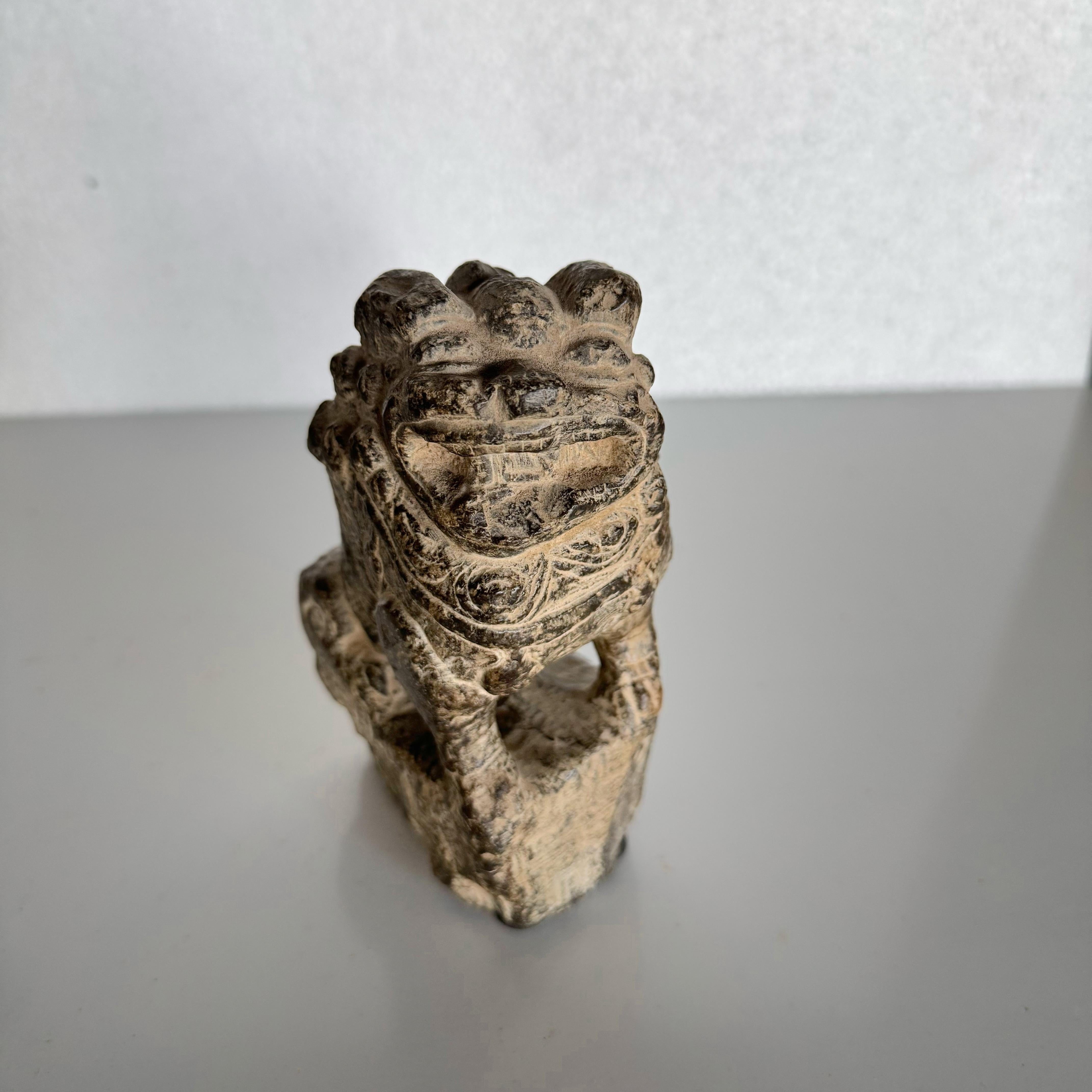 19the Century Stone Shanxi Lion 1