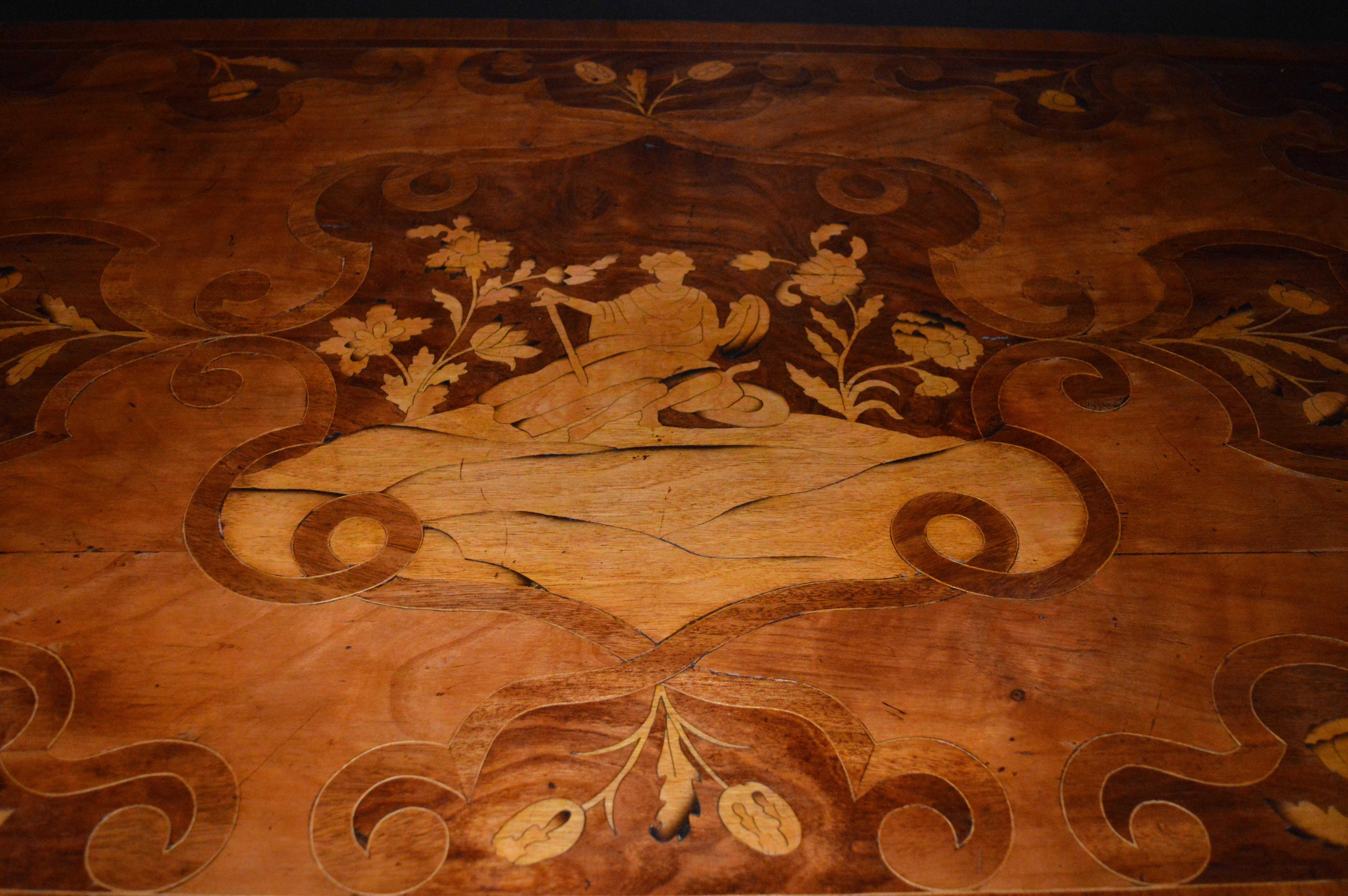 Other 19th Century Italian Marquetry Inlaid Table