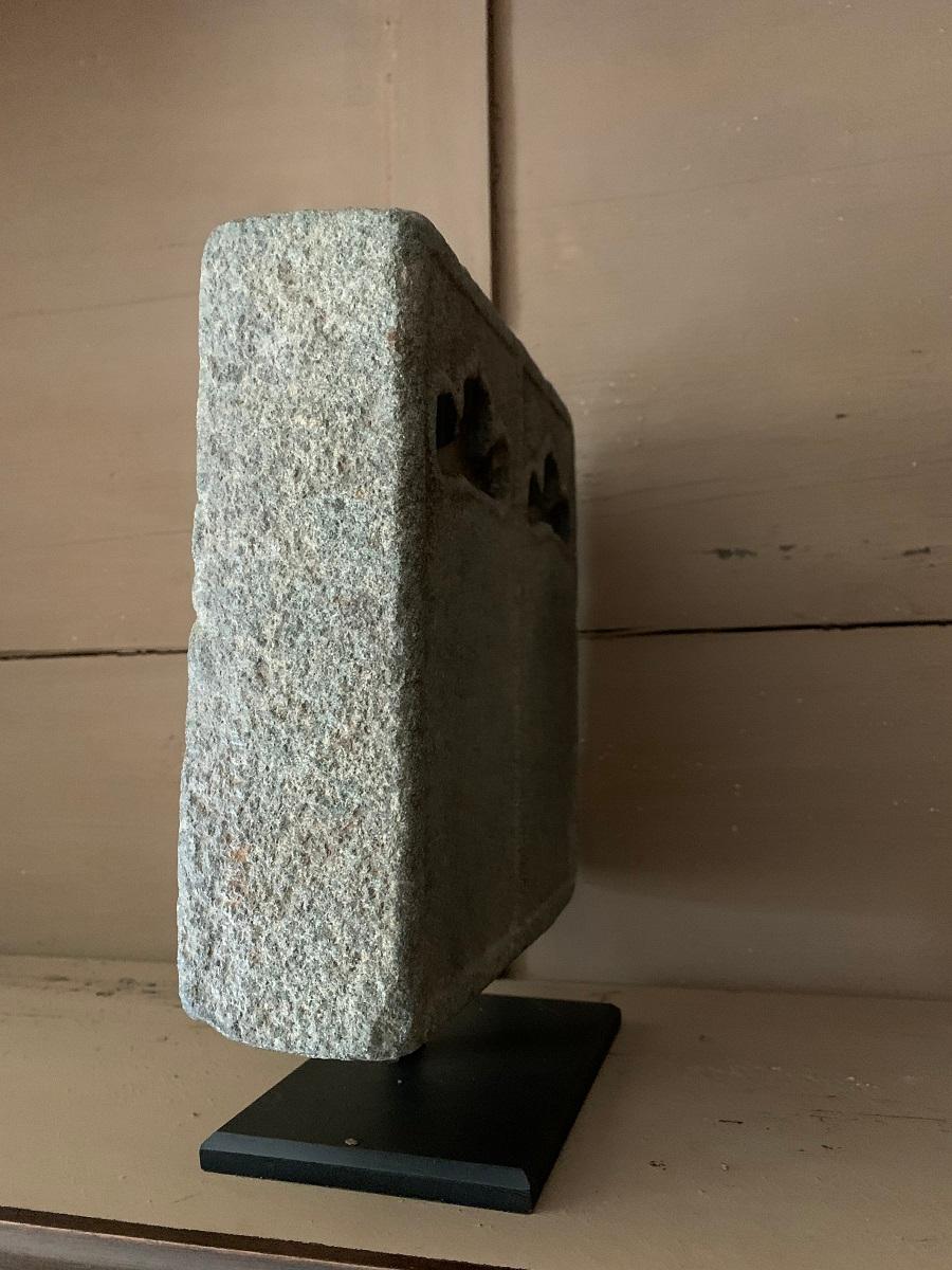 chinesischer Tintenstein aus dem 19 (Stein) im Angebot