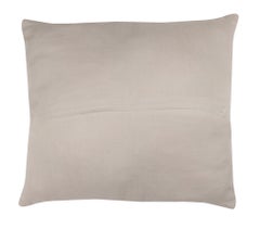 New Handmade Silk Embroidered Suzani Cushion Cover in Red, Cream & Green