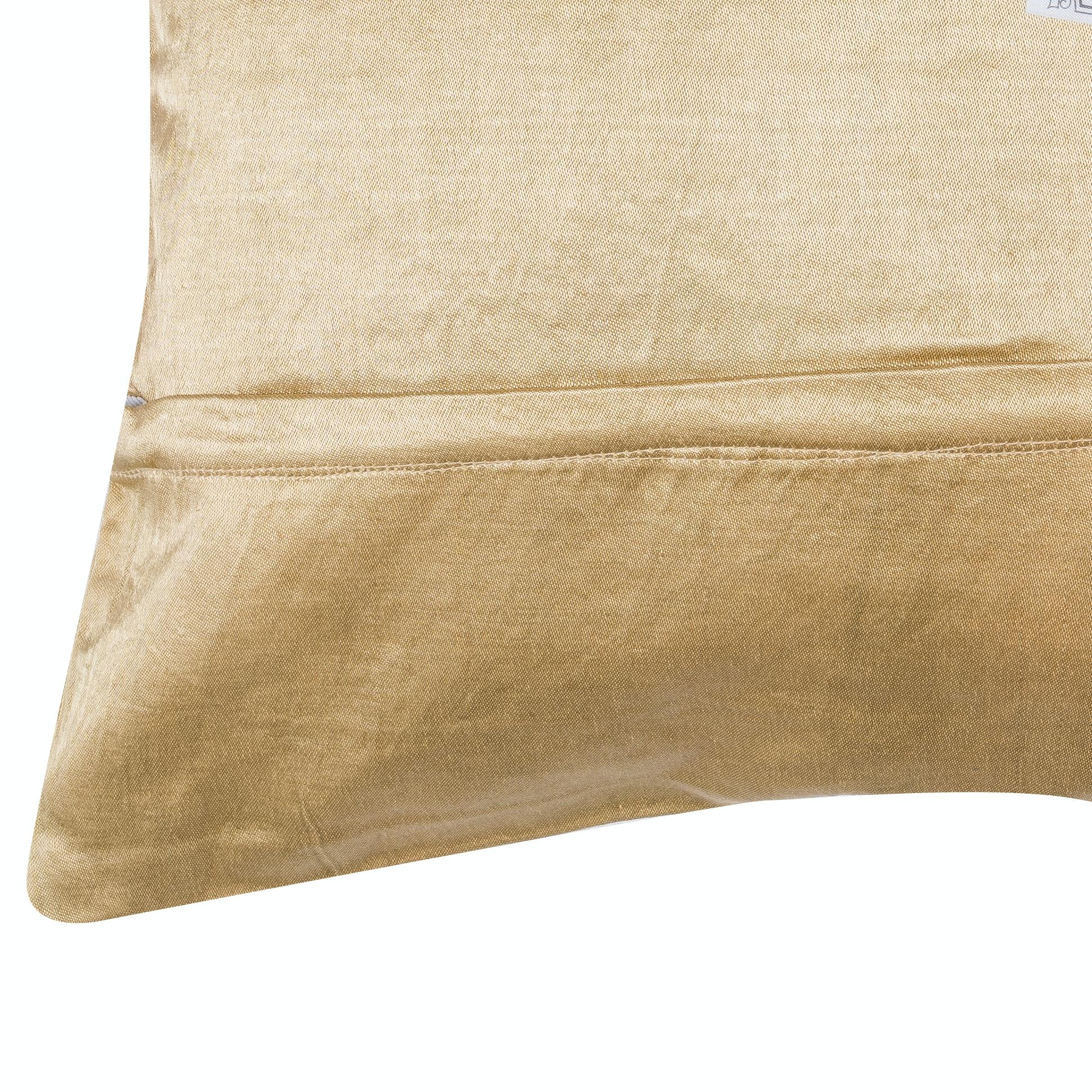 Funda de cojín de seda 100% de 19 